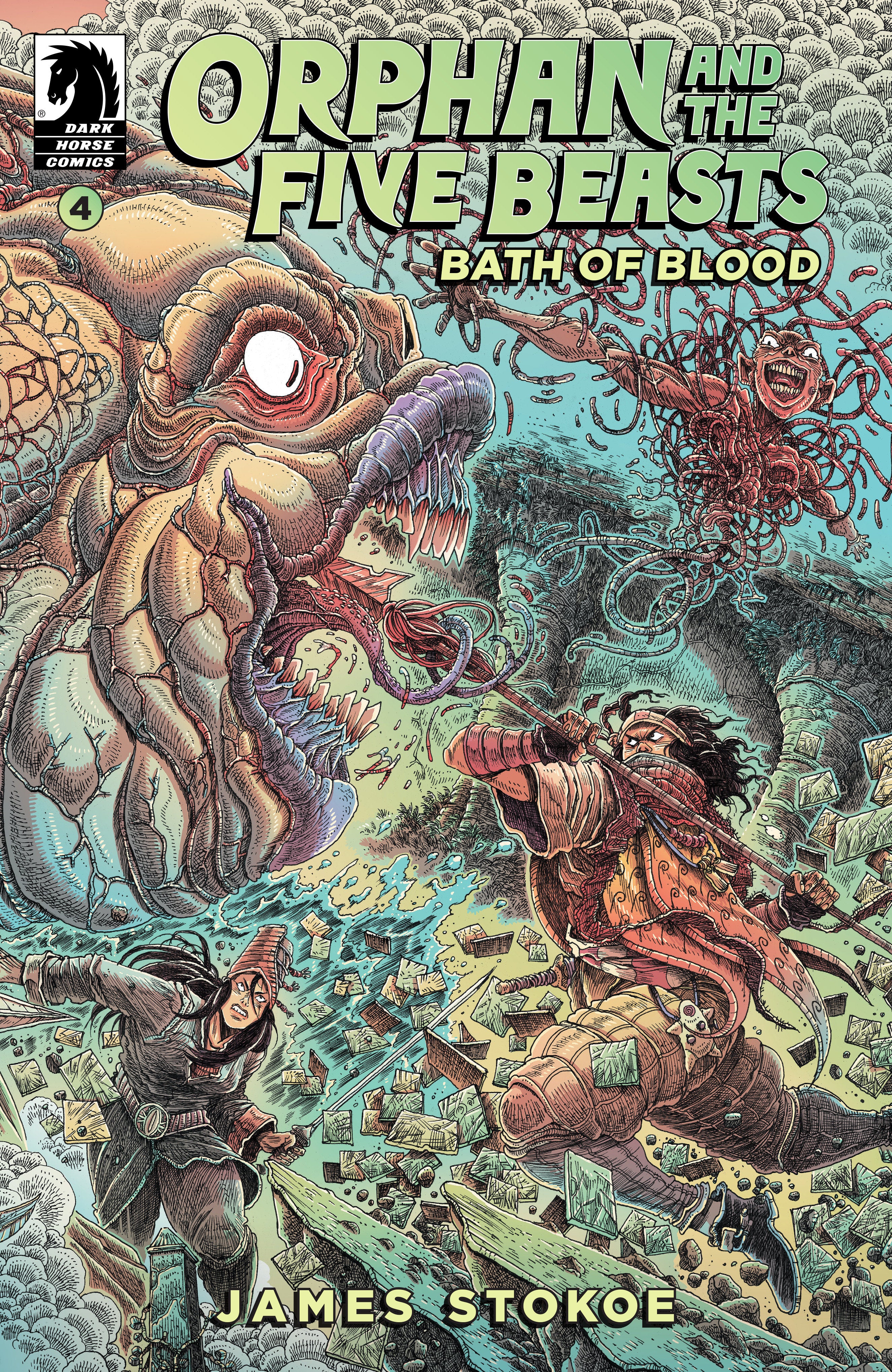 Orphan And The Five Beasts Bath Of Blood #4 Cover A Stokoe