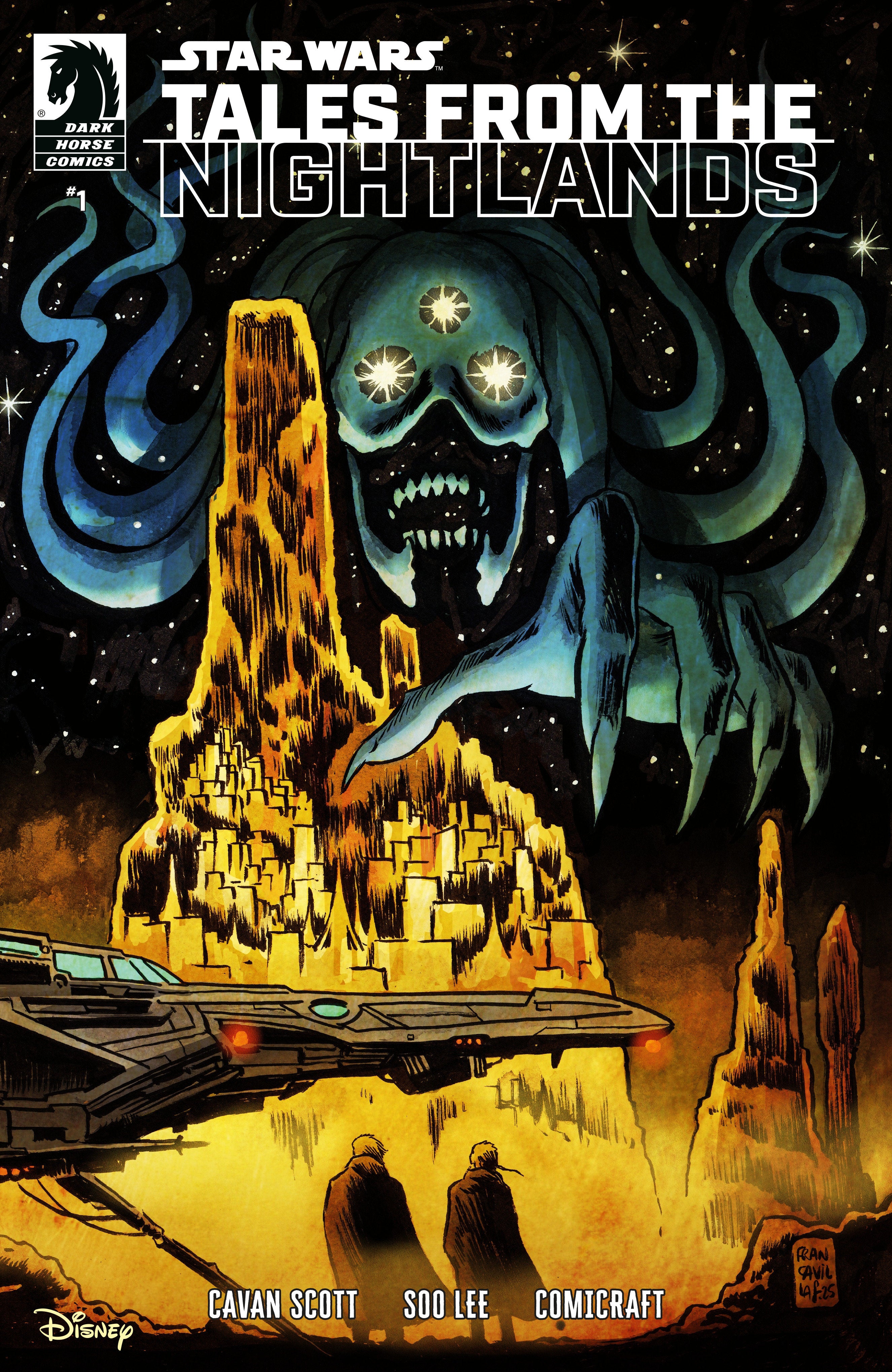 Star Wars Tales From The Nightlands #1 Cover A Francavilla