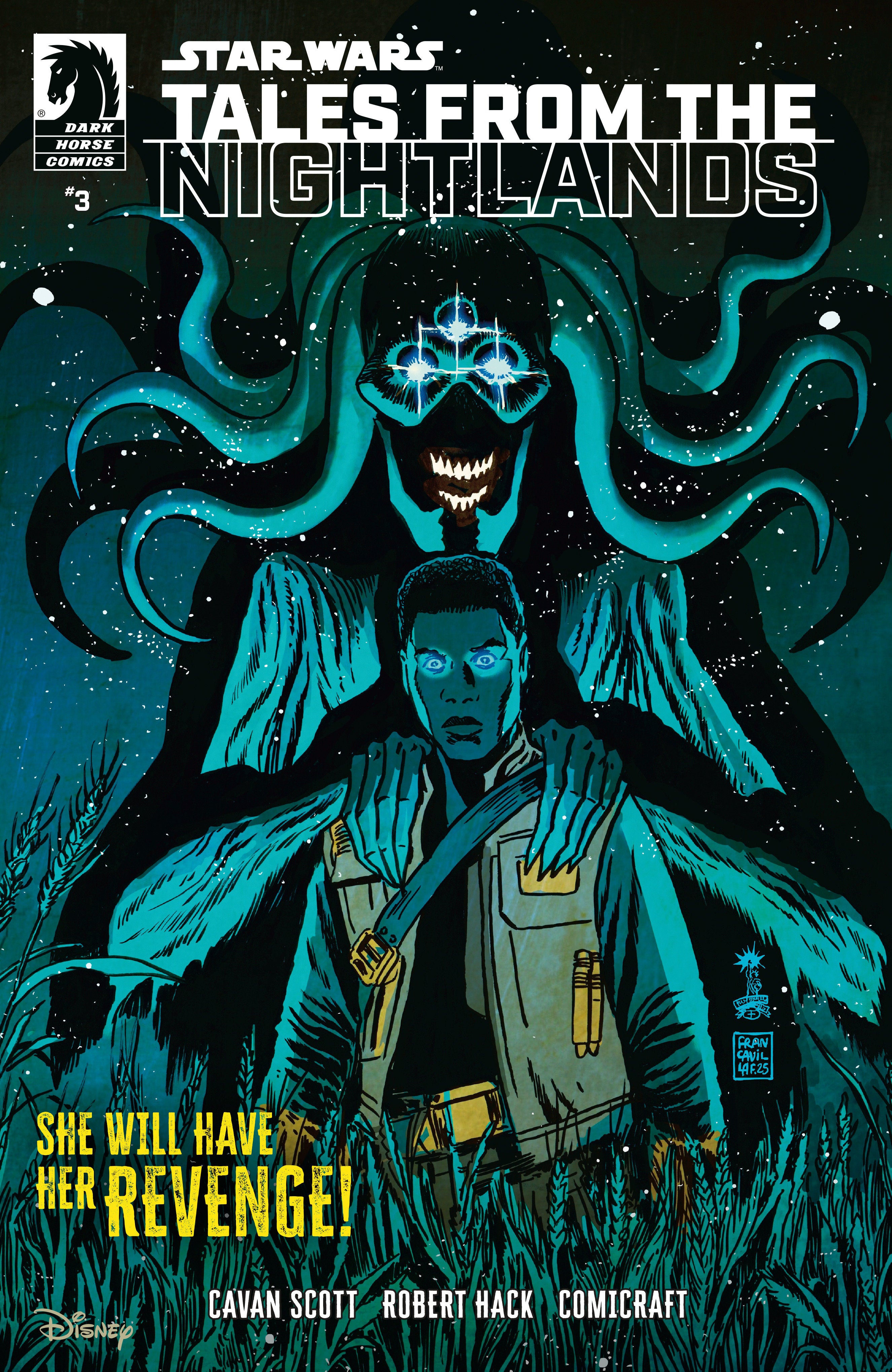 Star Wars Tales From The Nightlands #3 Cover A Francavilla