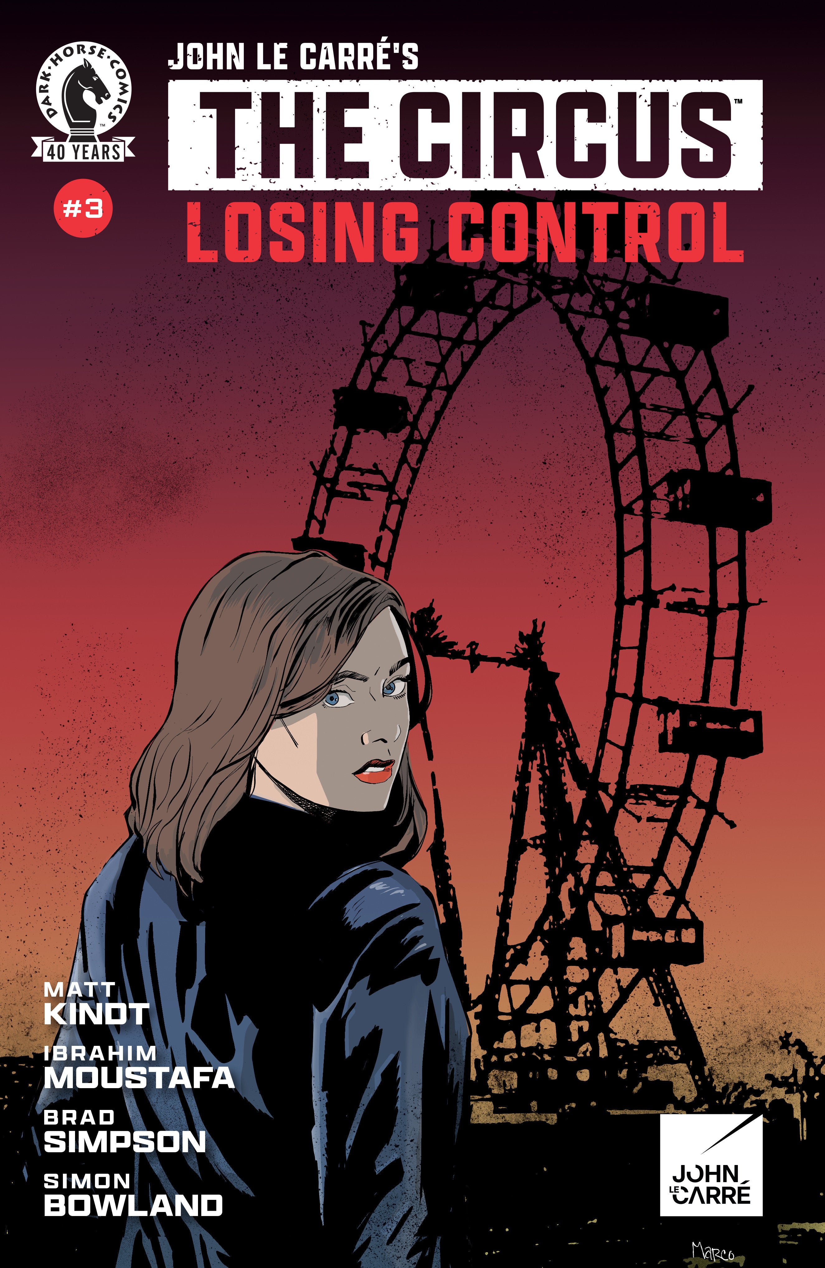 John Le Carres Circus Losing Control #3 Cover A Maro Finnegan