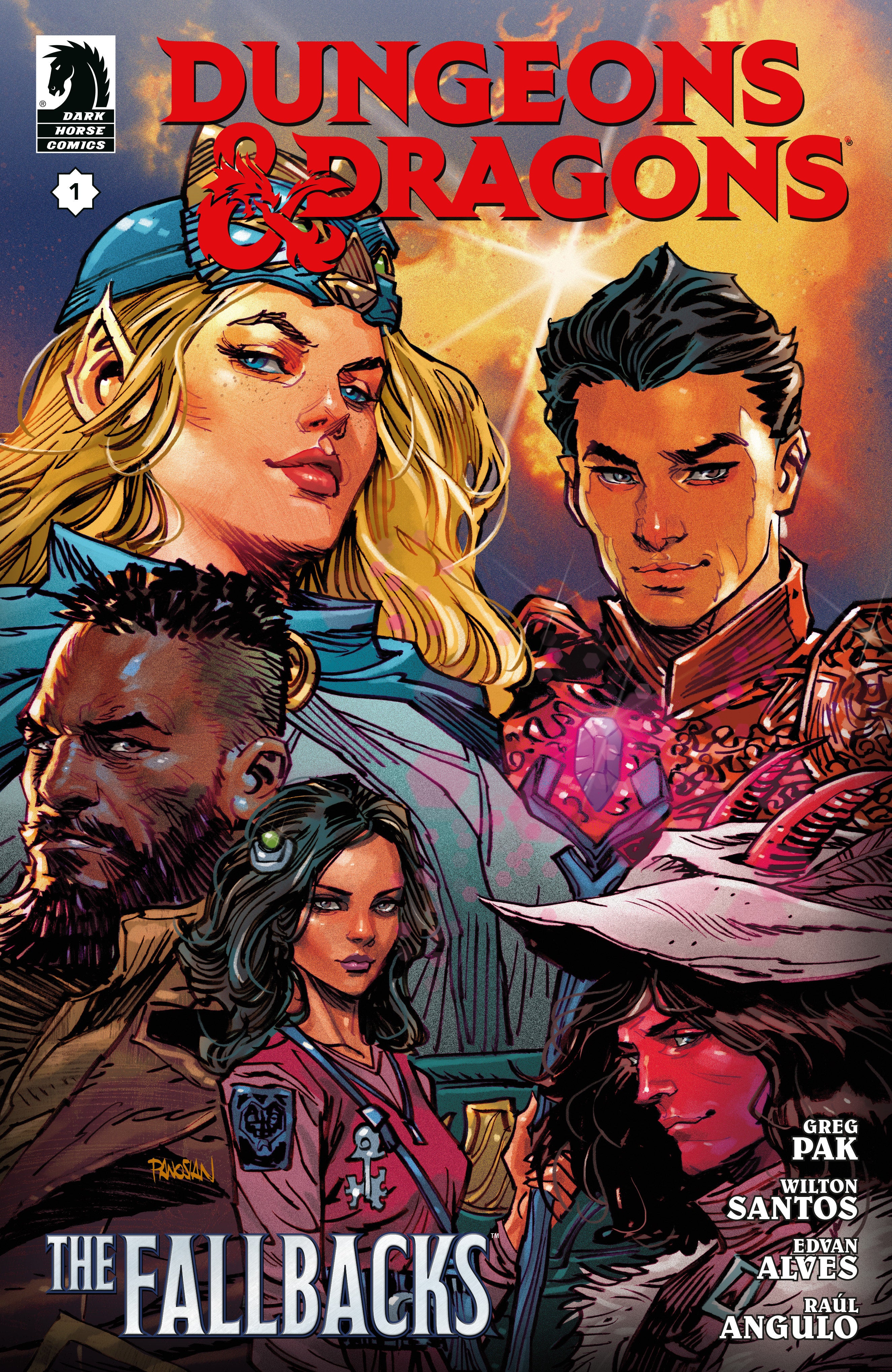 Dungeons & Dragons Fallbacks Series 1 #1 Cover E Panosian