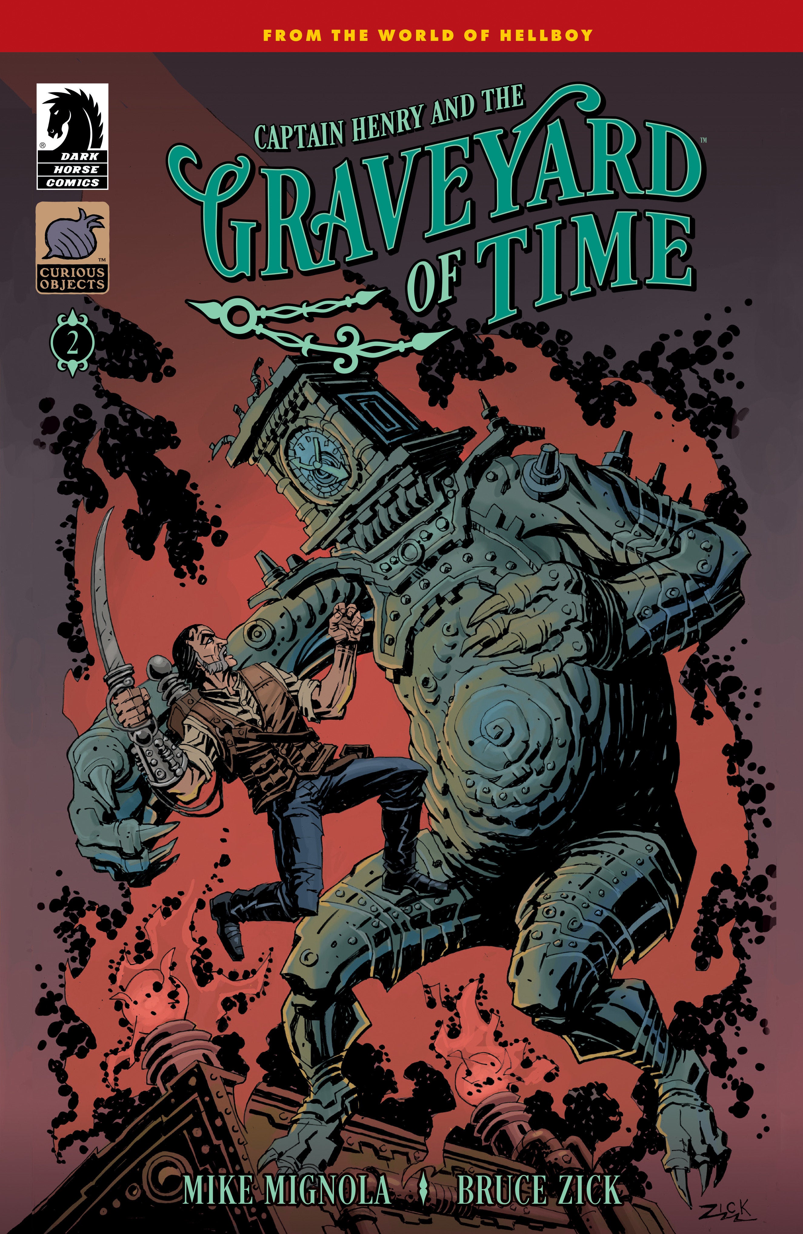 Captain Henry And The Graveyard Of Time #2 Cover A Zick