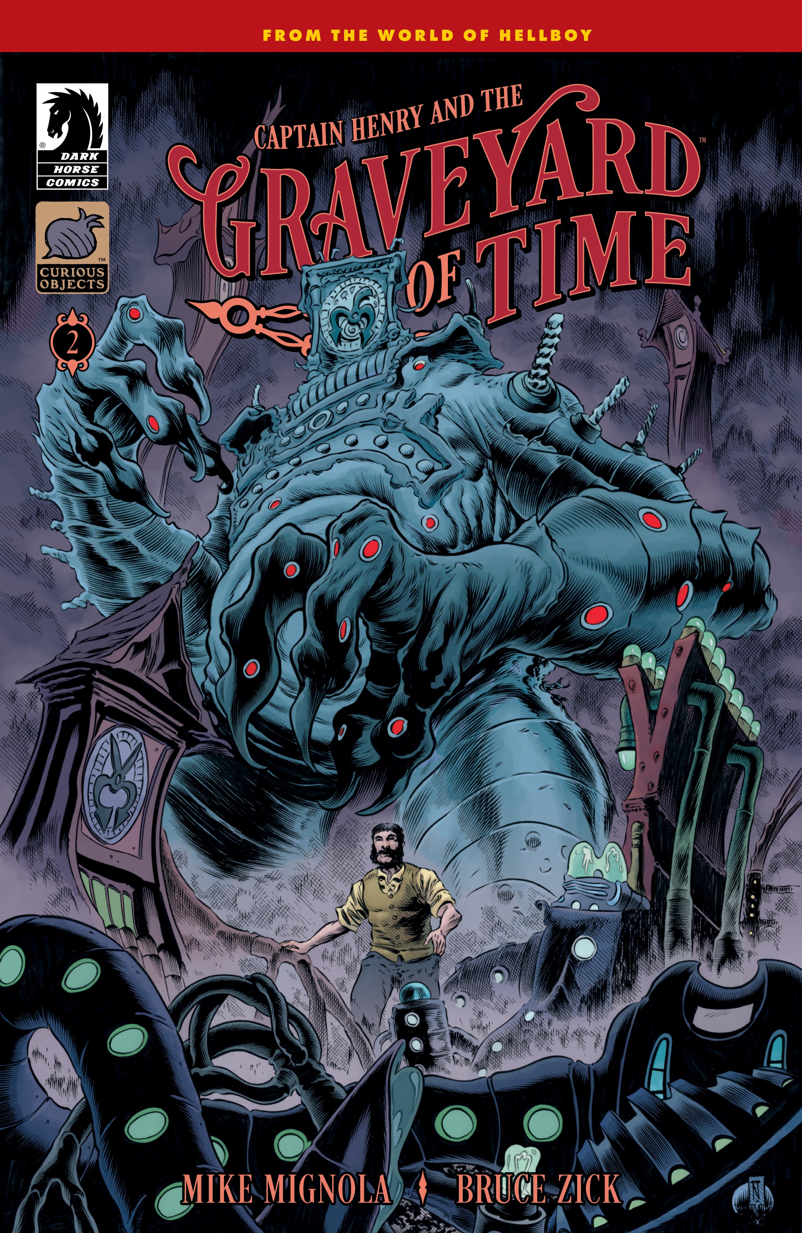 Captain Henry And The Graveyard Of Time #2 Cover B Nixey