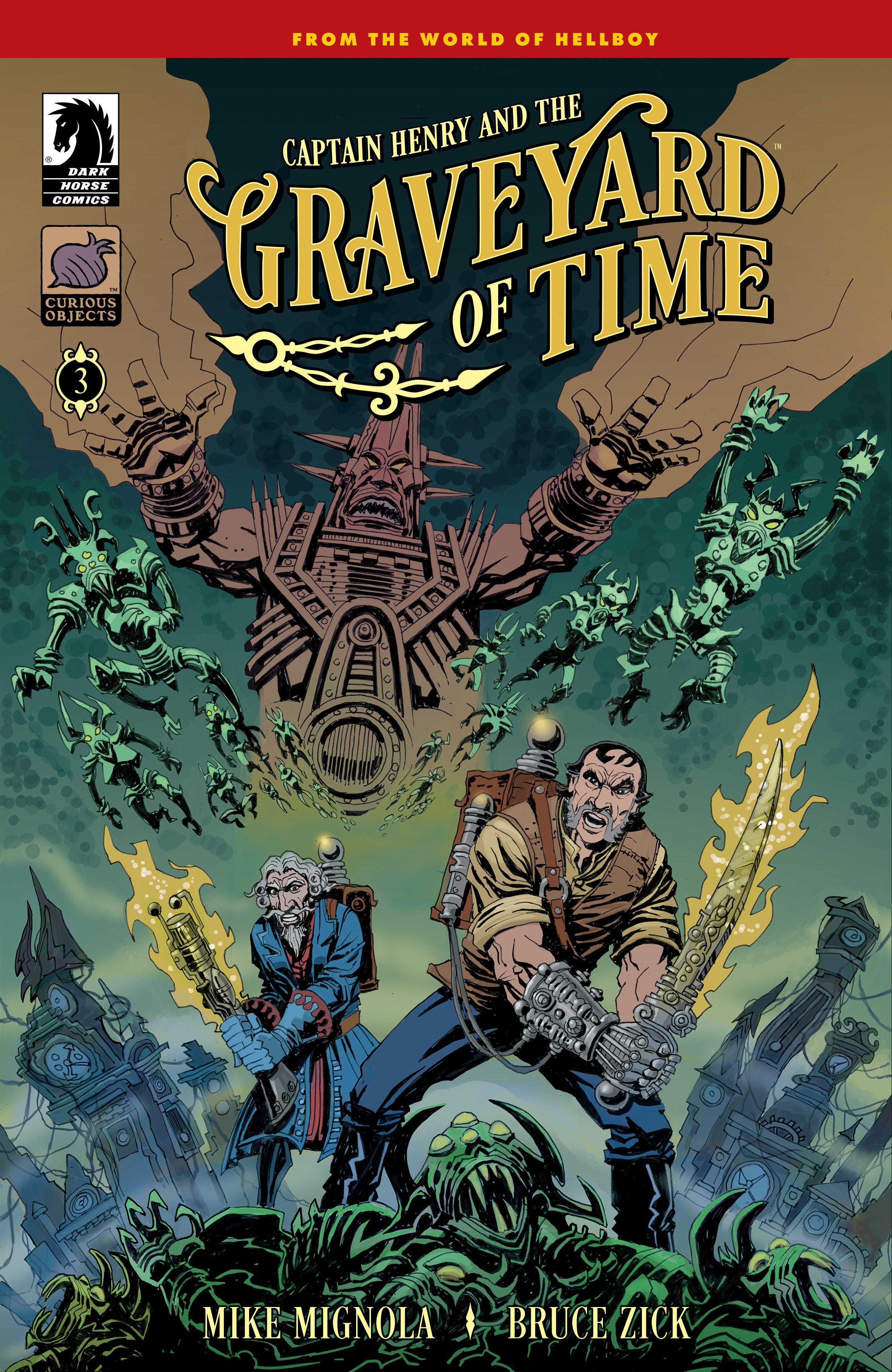 Captain Henry And The Graveyard Of Time #3 Cover A Zick
