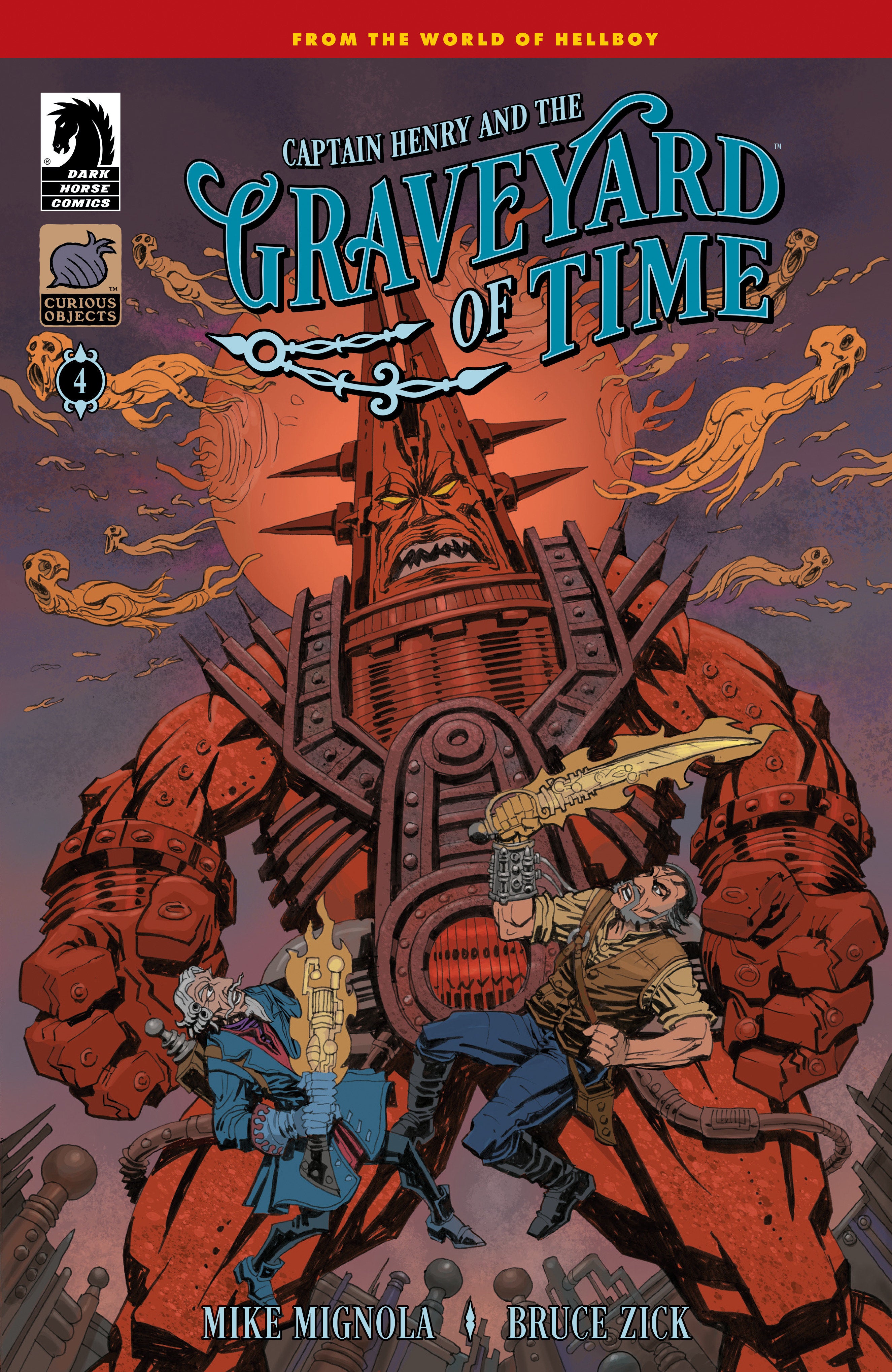 Captain Henry And The Graveyard Of Time #4 Cover A Zick