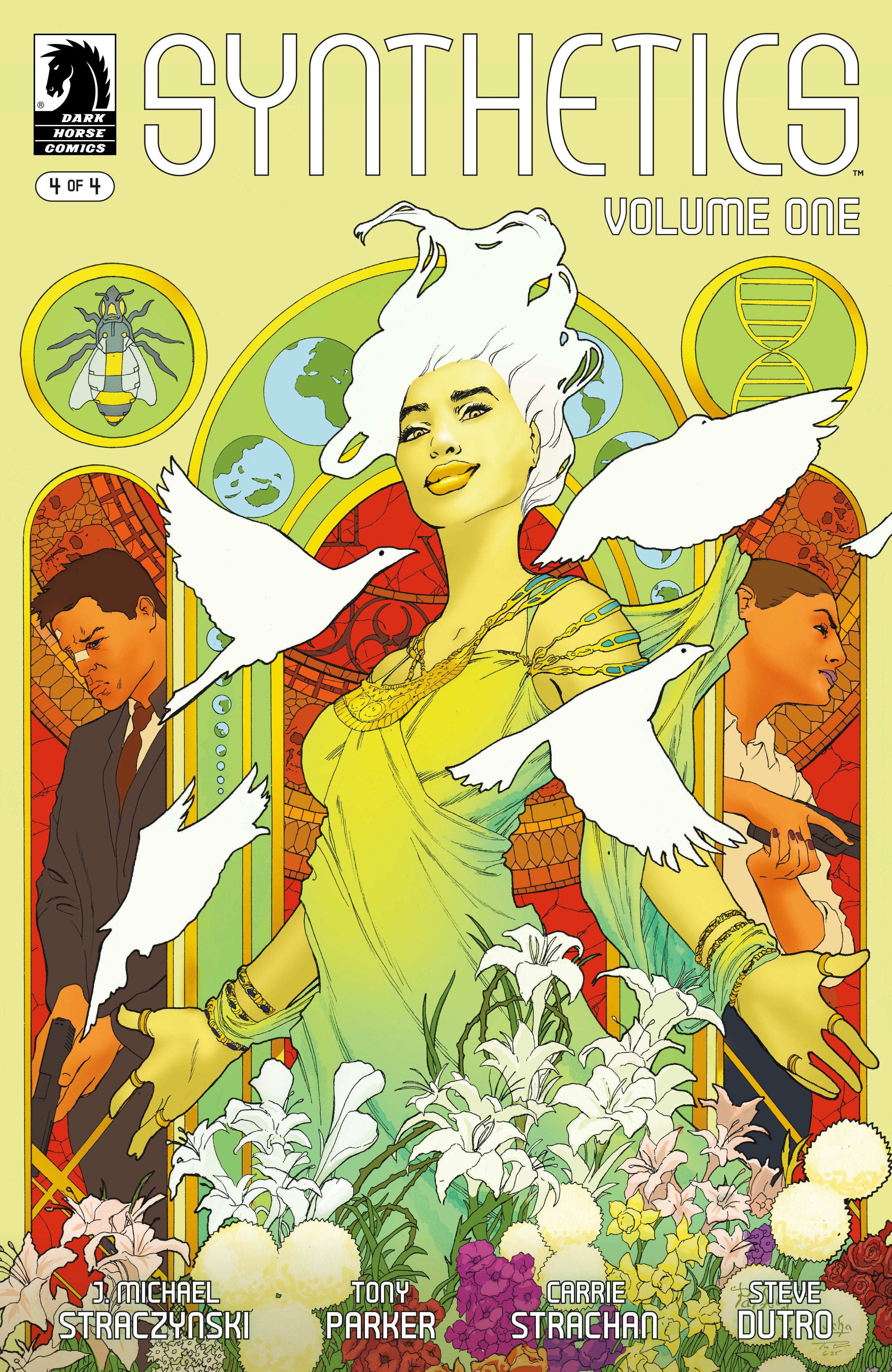Synthetics Volume One #4 Cover A Parker