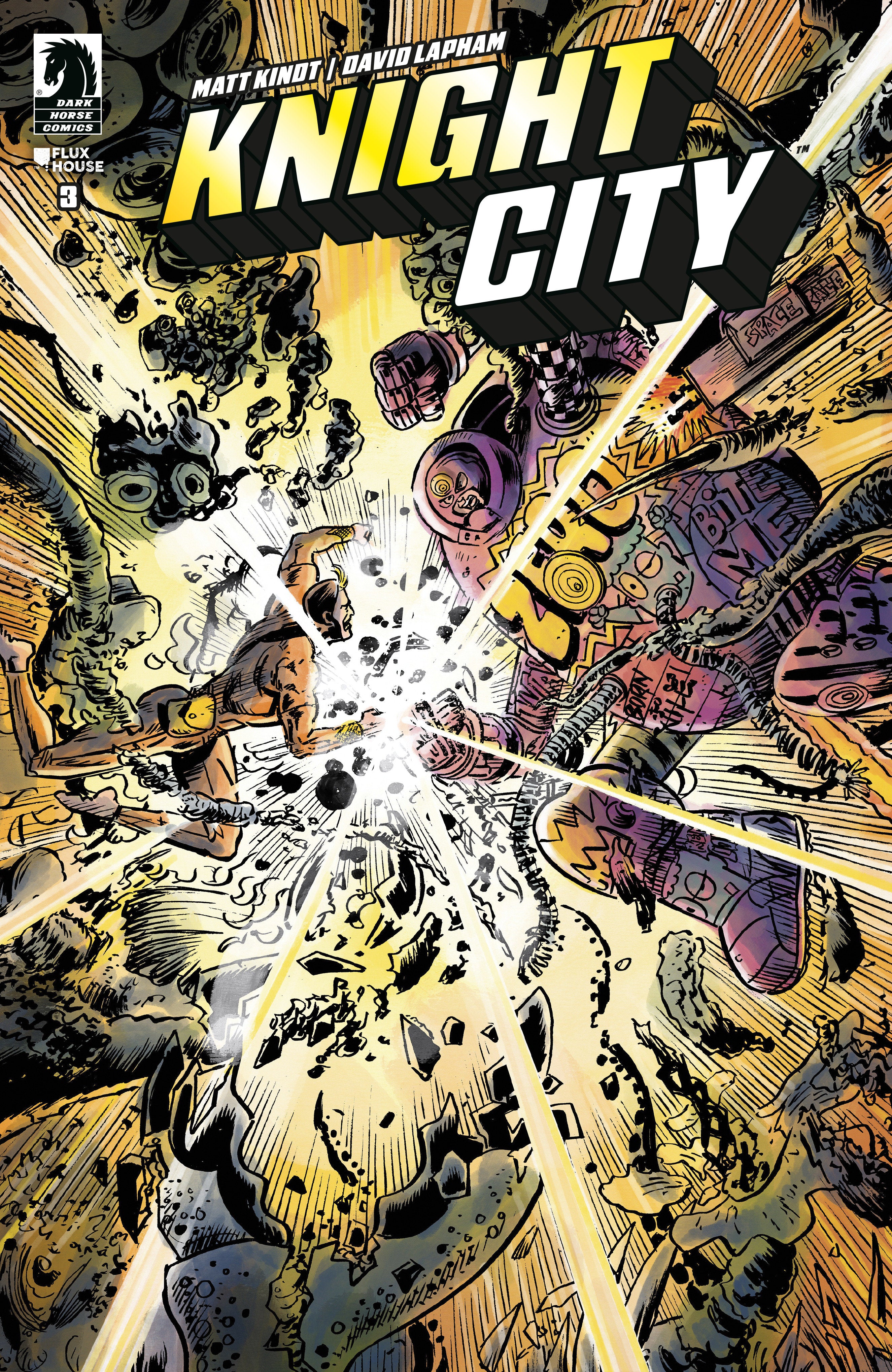 Knight City #3 Cover A Lapham