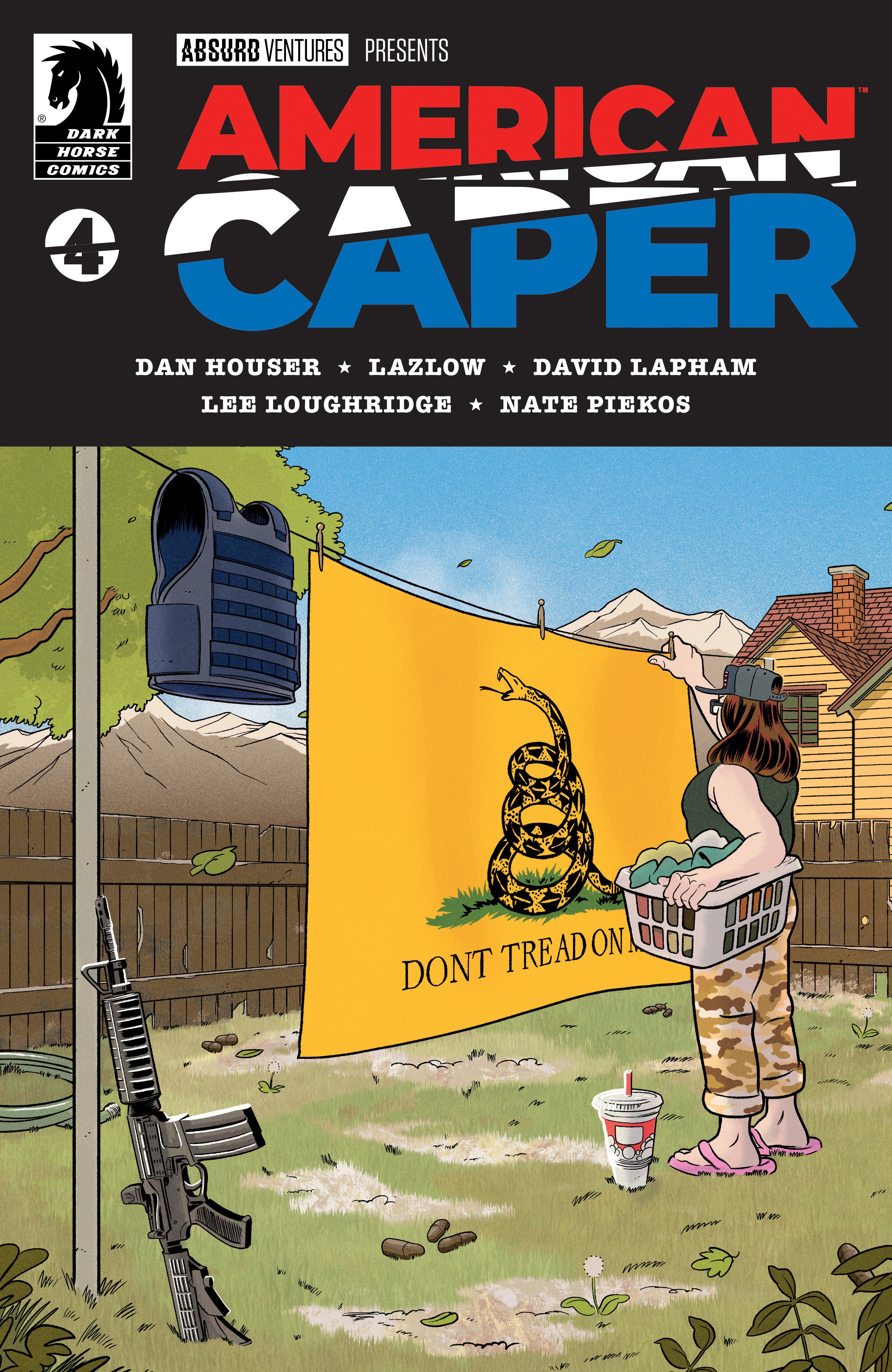 American Caper #4 Cover A Boss