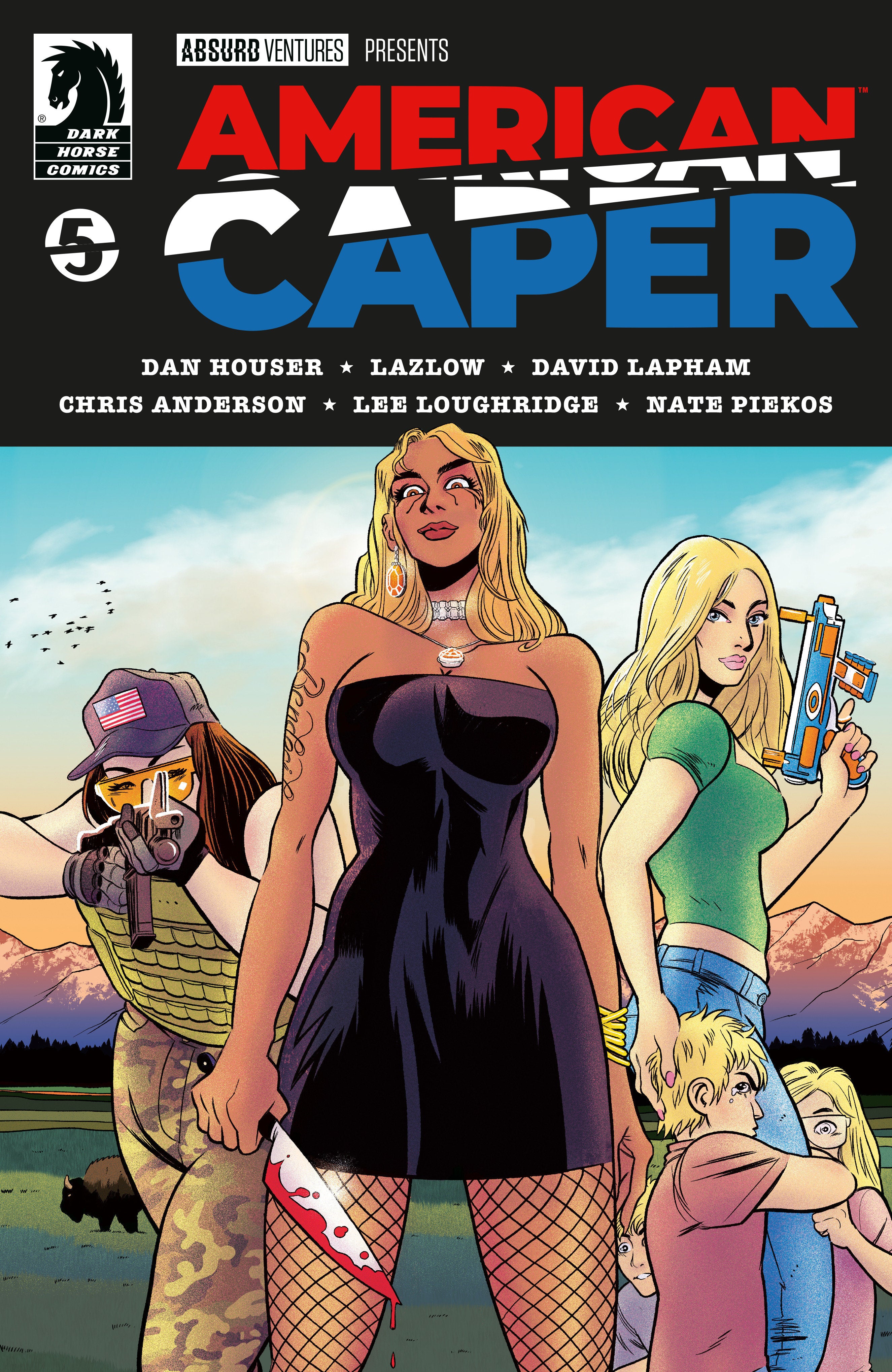American Caper #5 Cover A Boss
