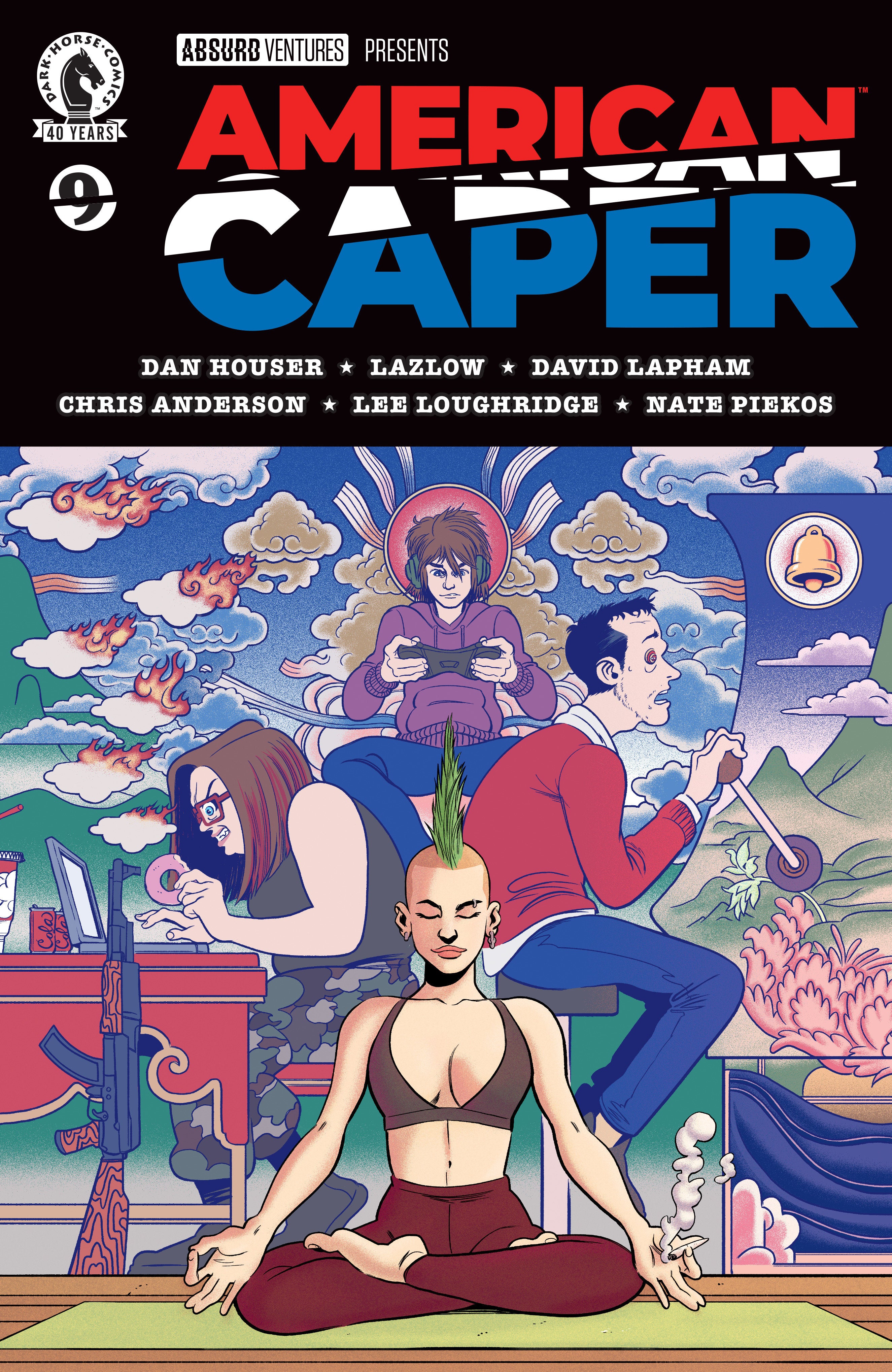 American Caper #9 Cover A Tyler Boss