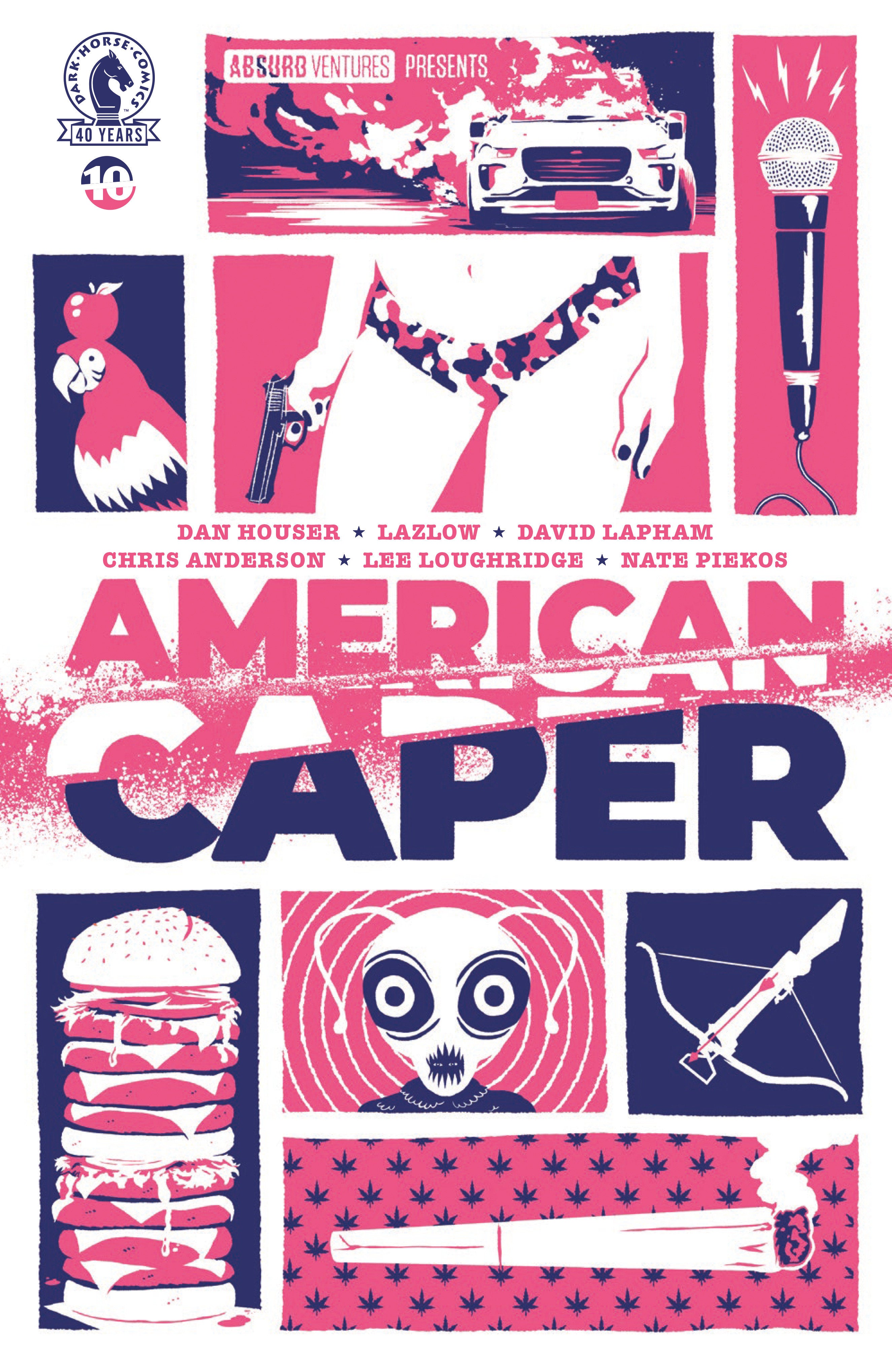 American Caper #10 Cover A Tyler Boss