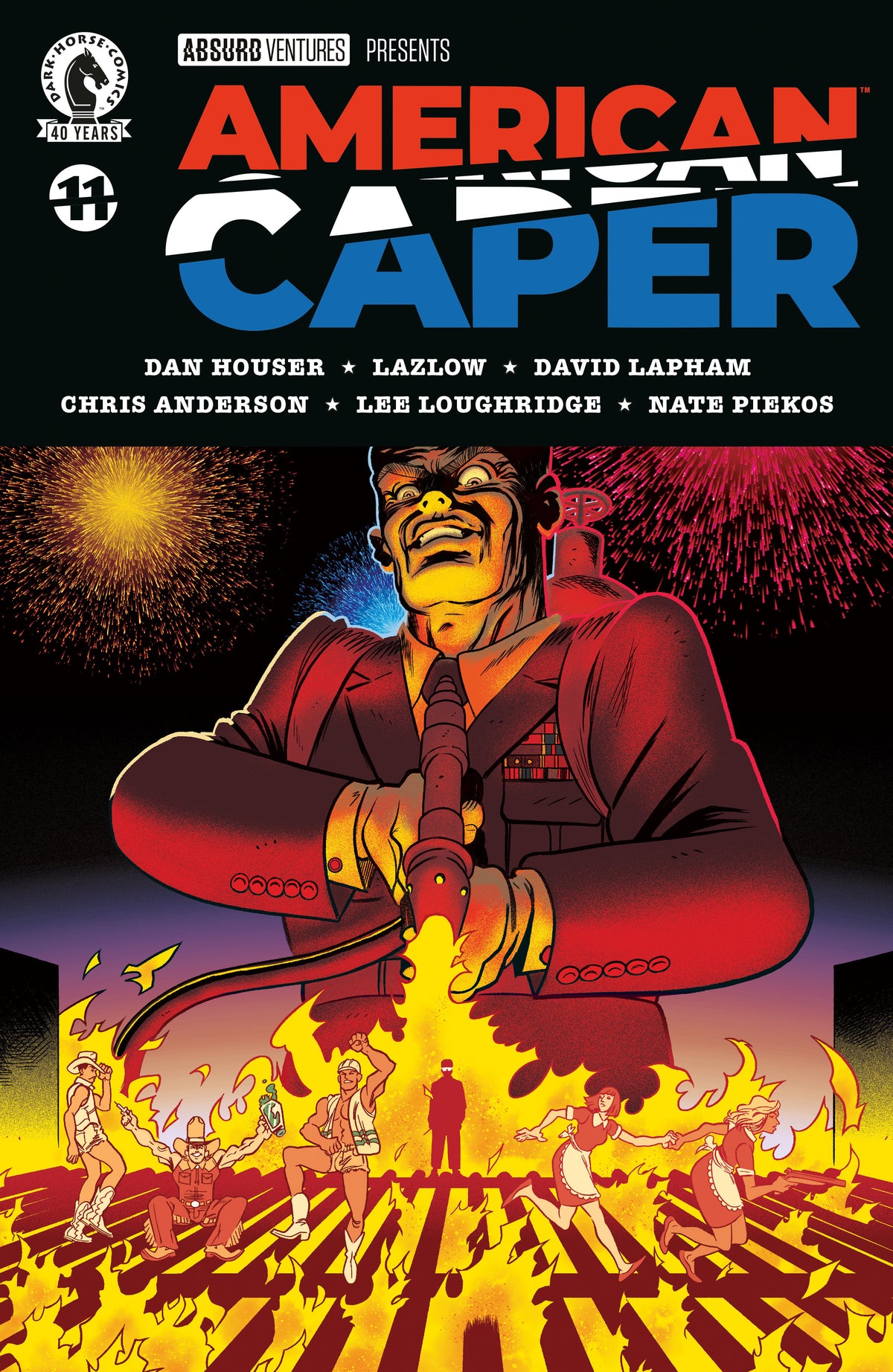 American Caper #11 Cover A Tyler Boss