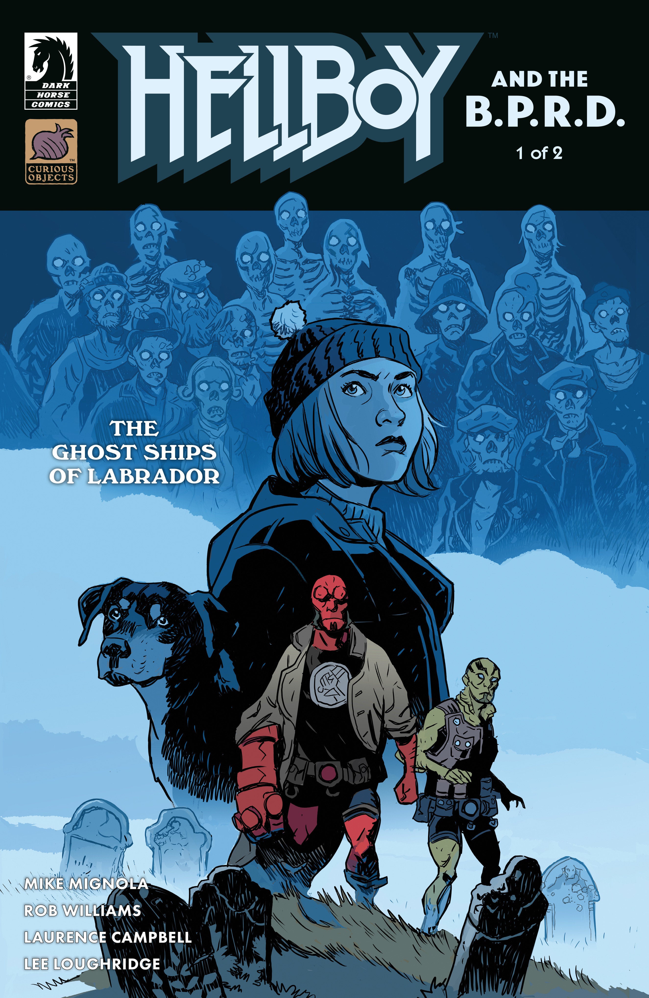 Hellboy And BPRD Ghost Ships Of Labrador #1 Cover B Smith