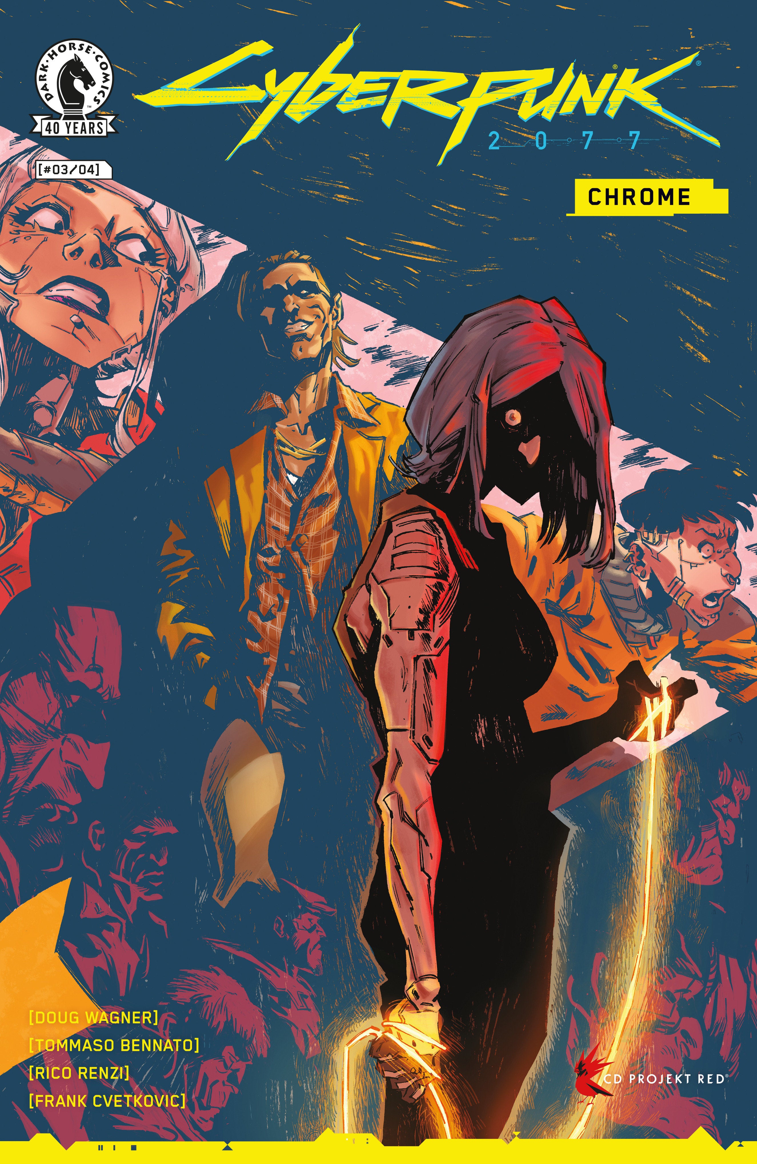 Cyberpunk 2077 Chrome #3 Cover A Tommaso Bennato