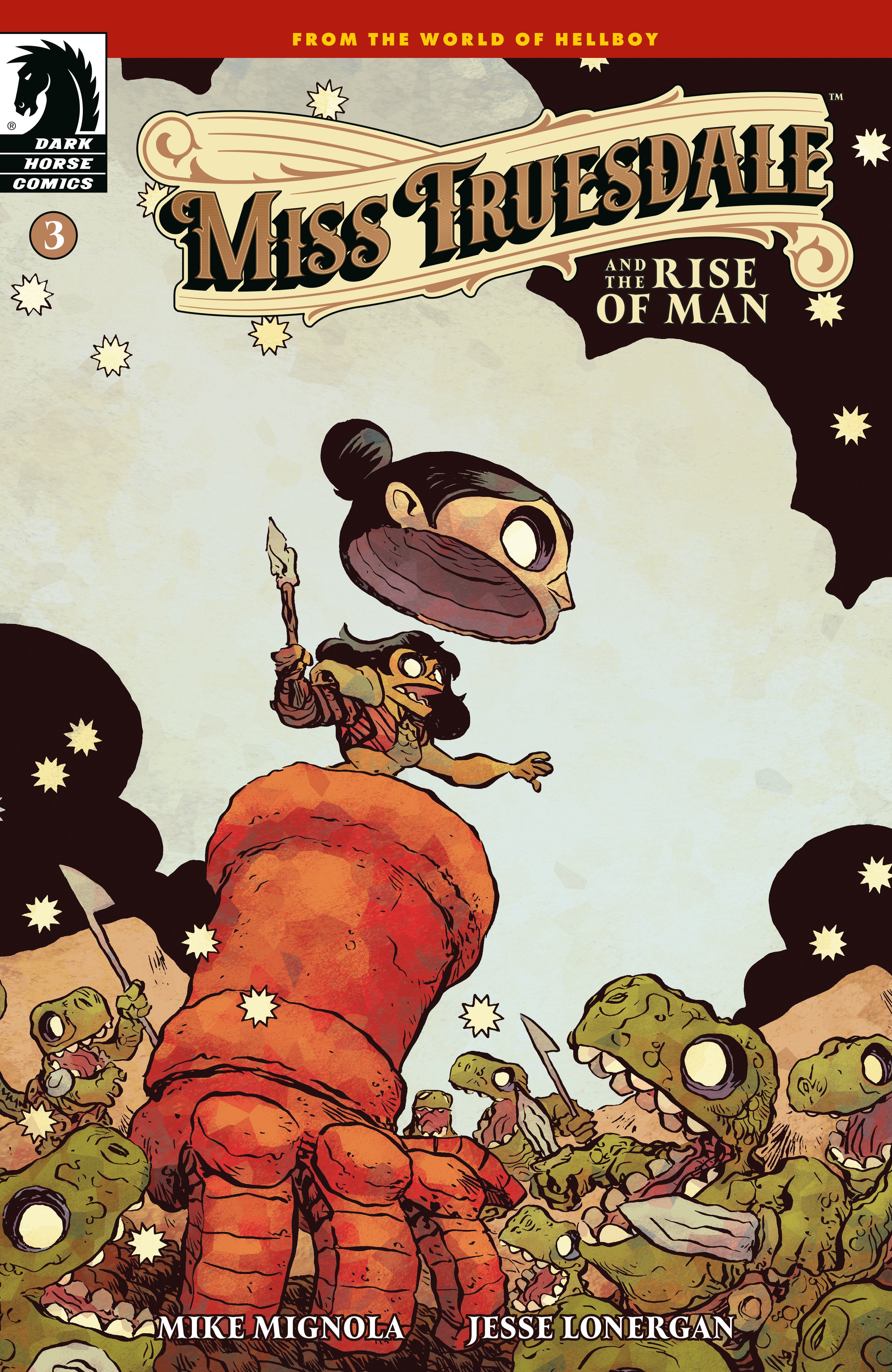 Miss Truesdale And The Rise Of Man #3 Cover B Lonergan