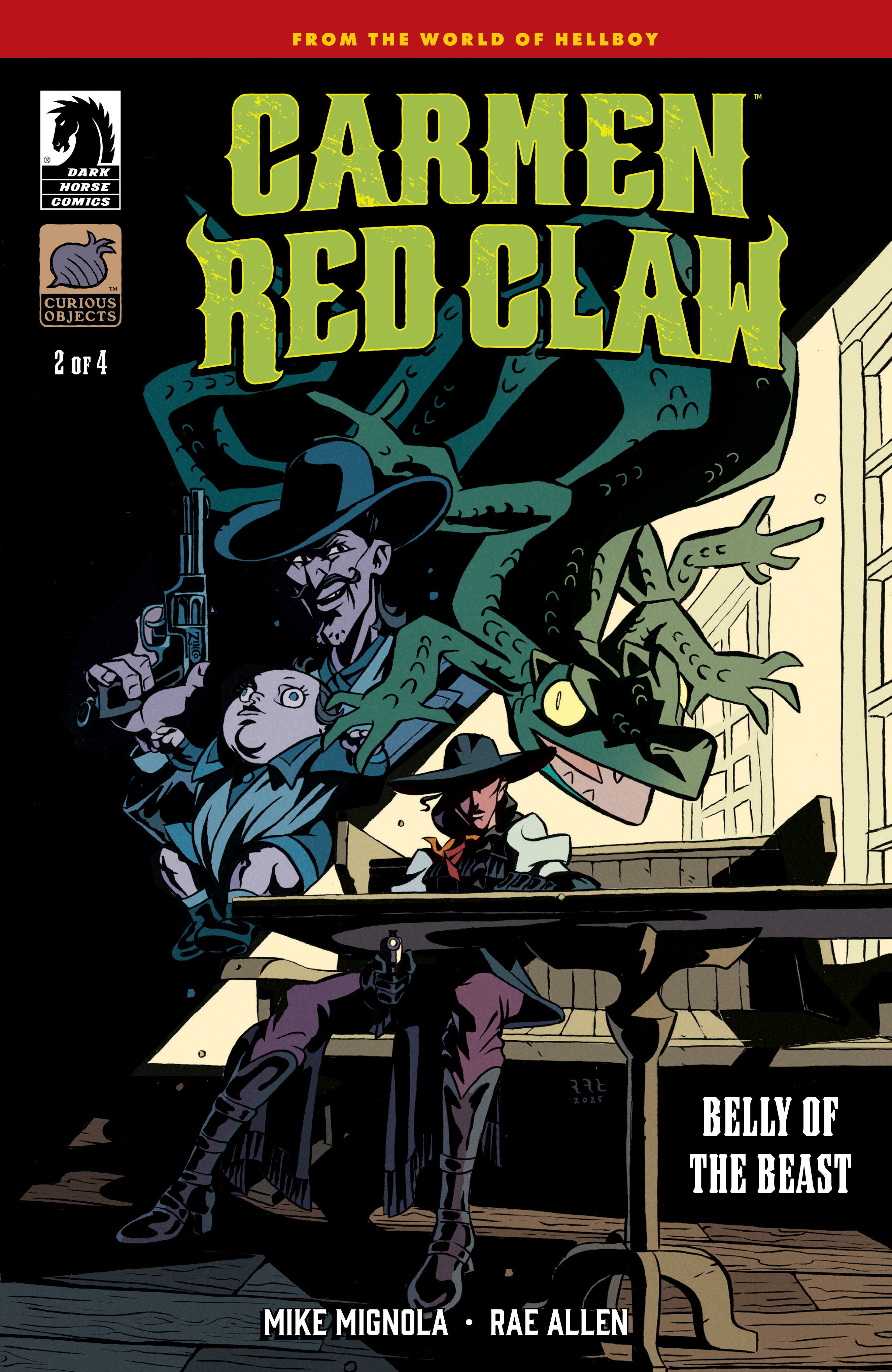 Carmen Red Claw Belly Of The Beast #2 Cover A Allen