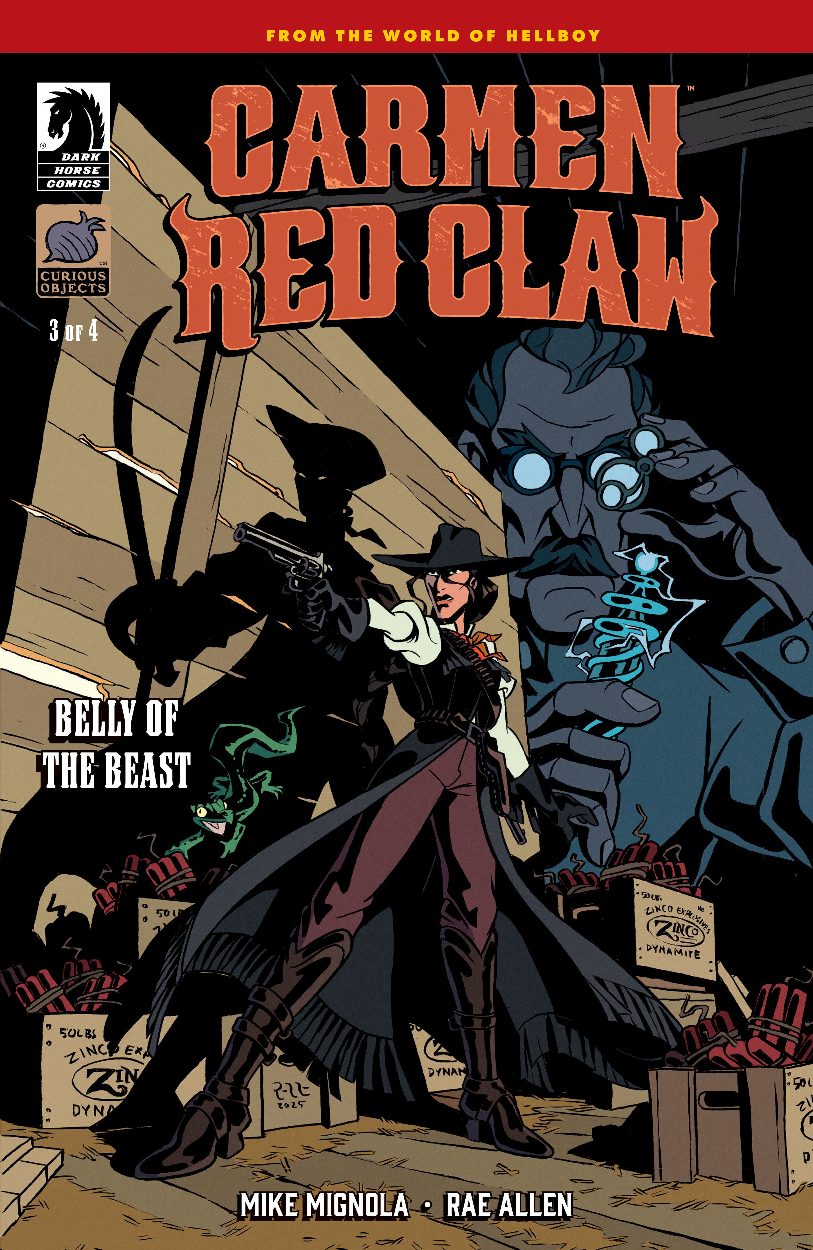Carmen Red Claw Belly Of The Beast #3 Cover A Allen