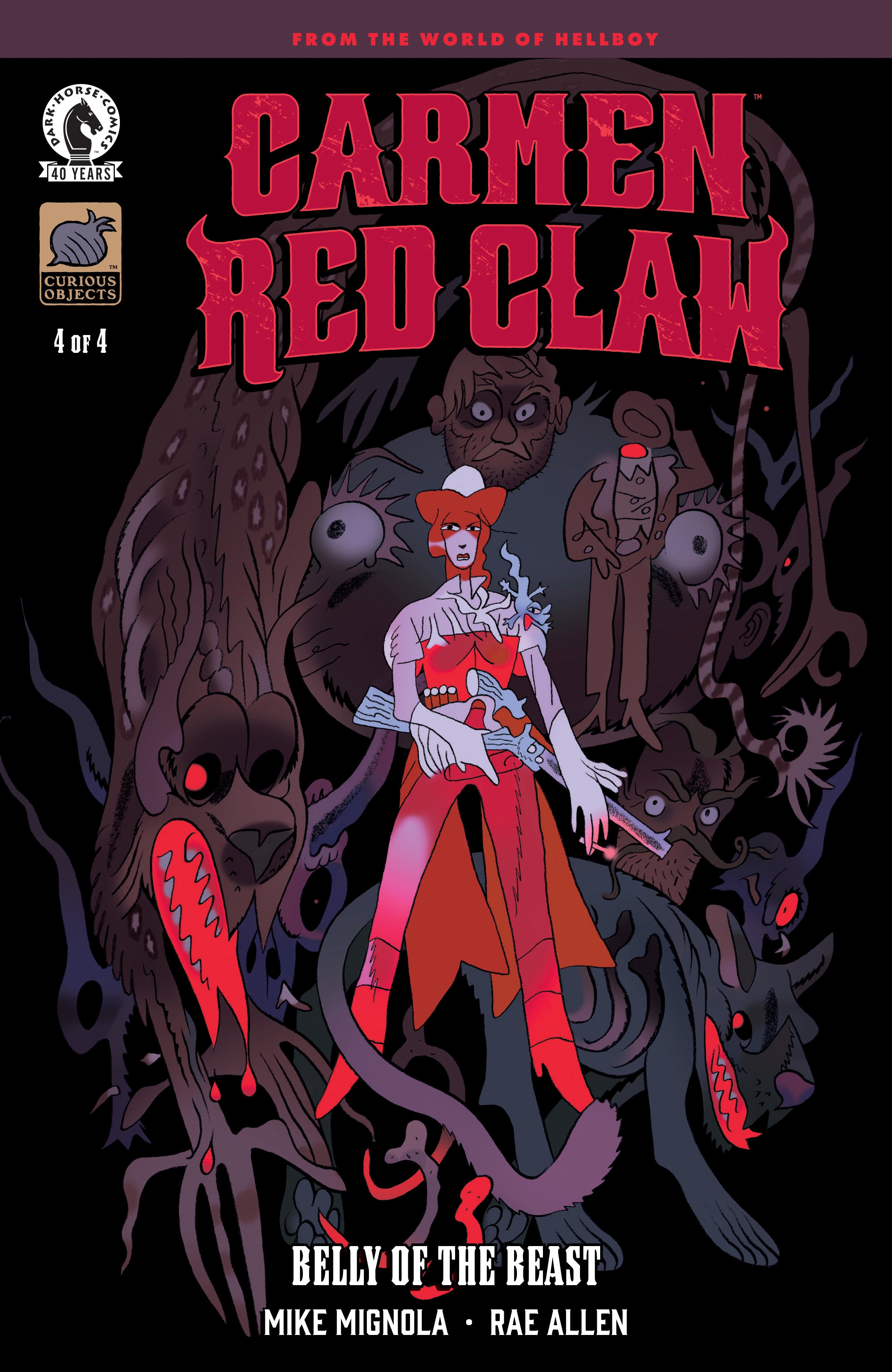 Carmen Red Claw Belly Of The Beast #4 Cover B Schipper