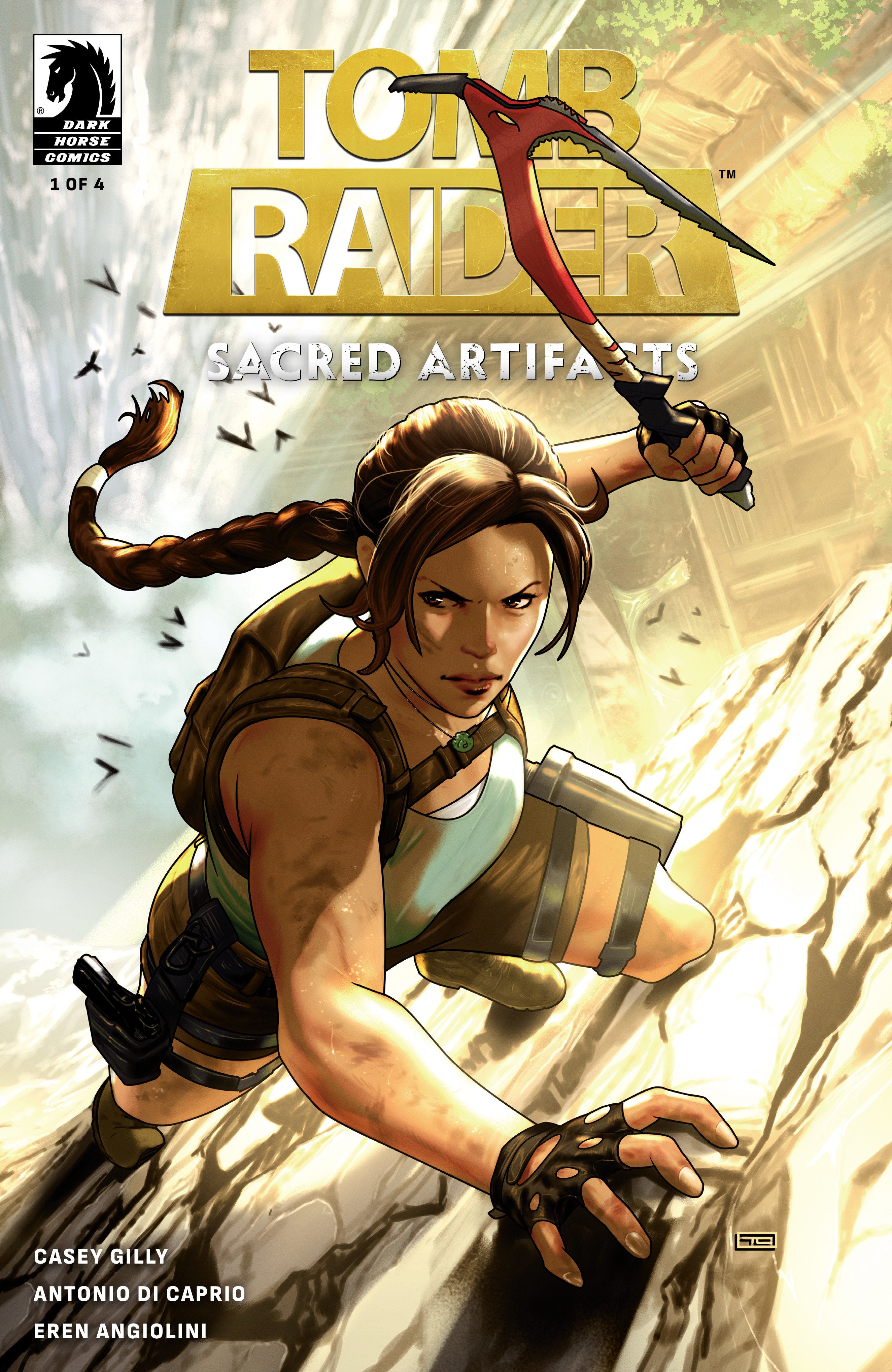 Tomb Raider Sacred Artifacts #1 Cover A Clarke