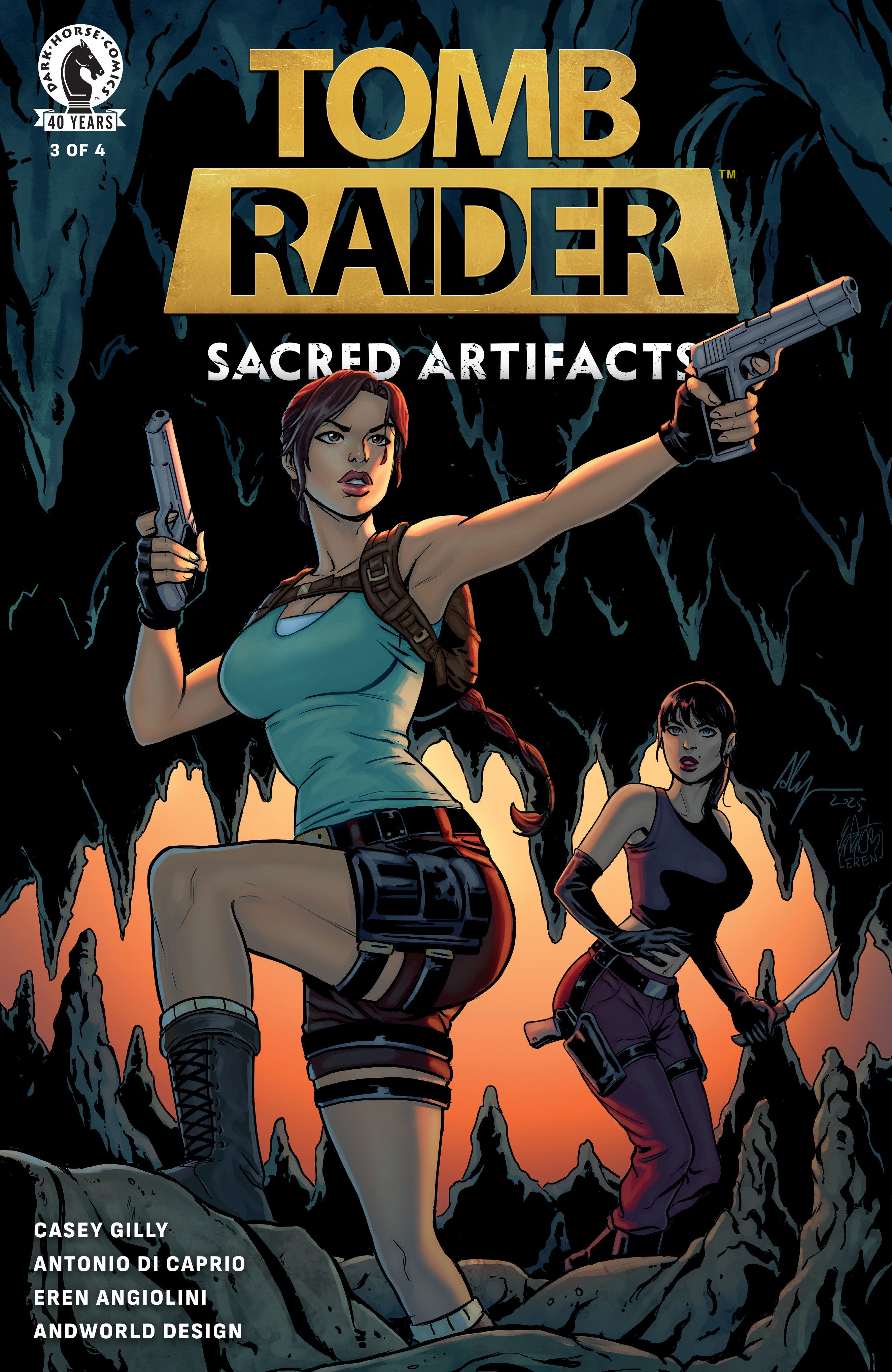 Tomb Raider Sacred Artifacts #3 Cover A Di Caprio