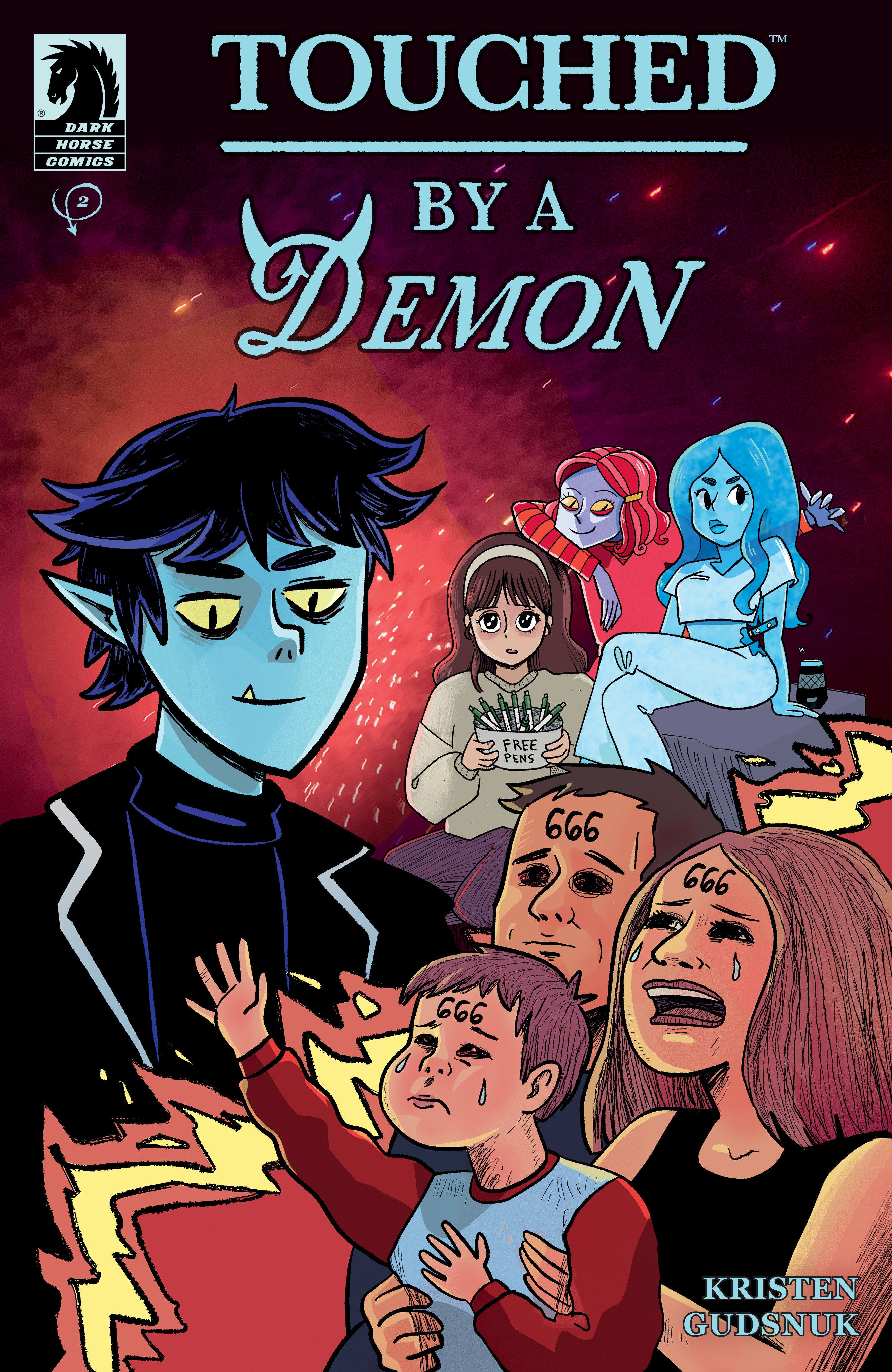 Touched By A Demon #2 Cover A Gudsnuk