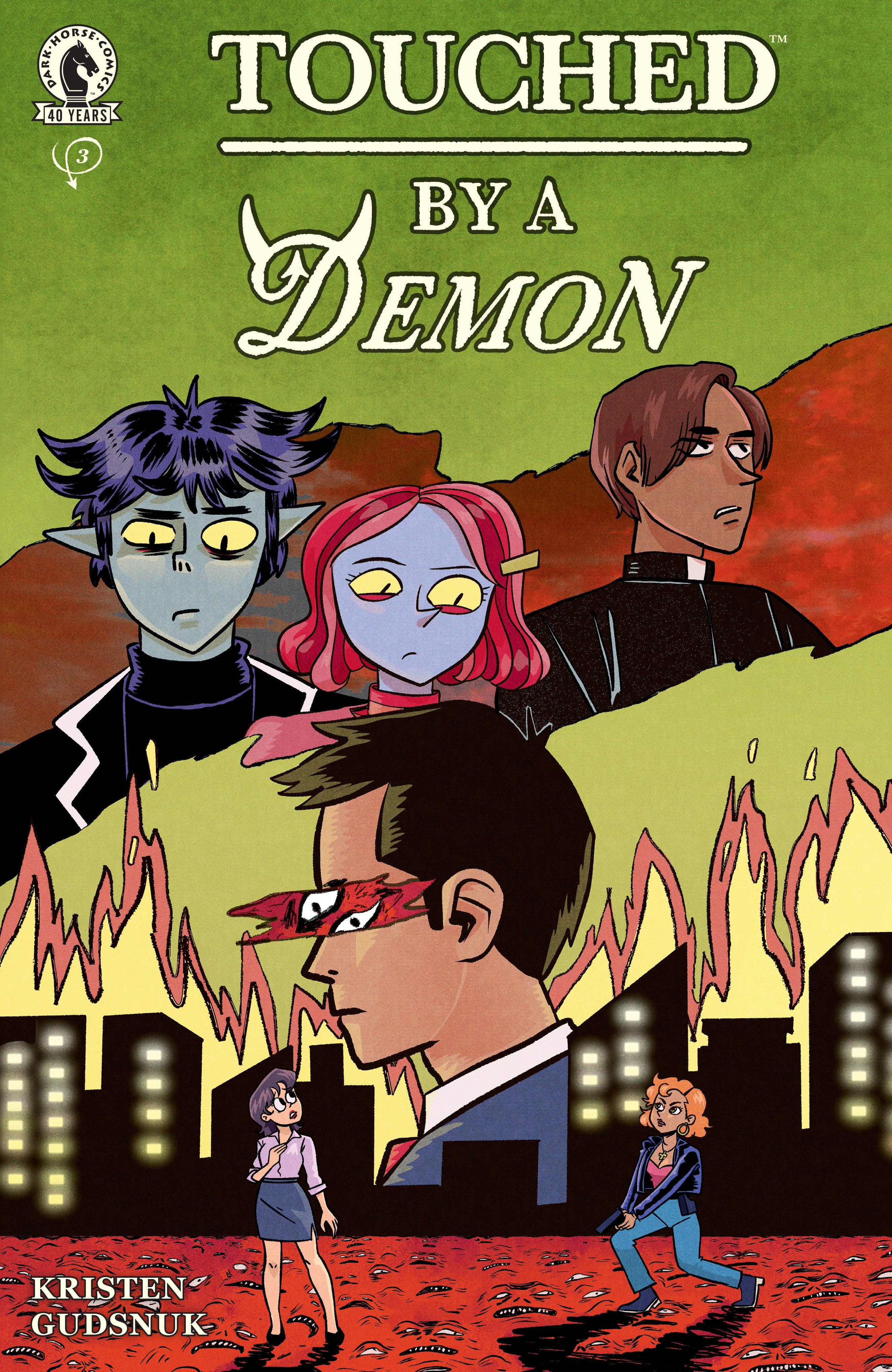 Touched By A Demon #3 Cover A Gudsnuk
