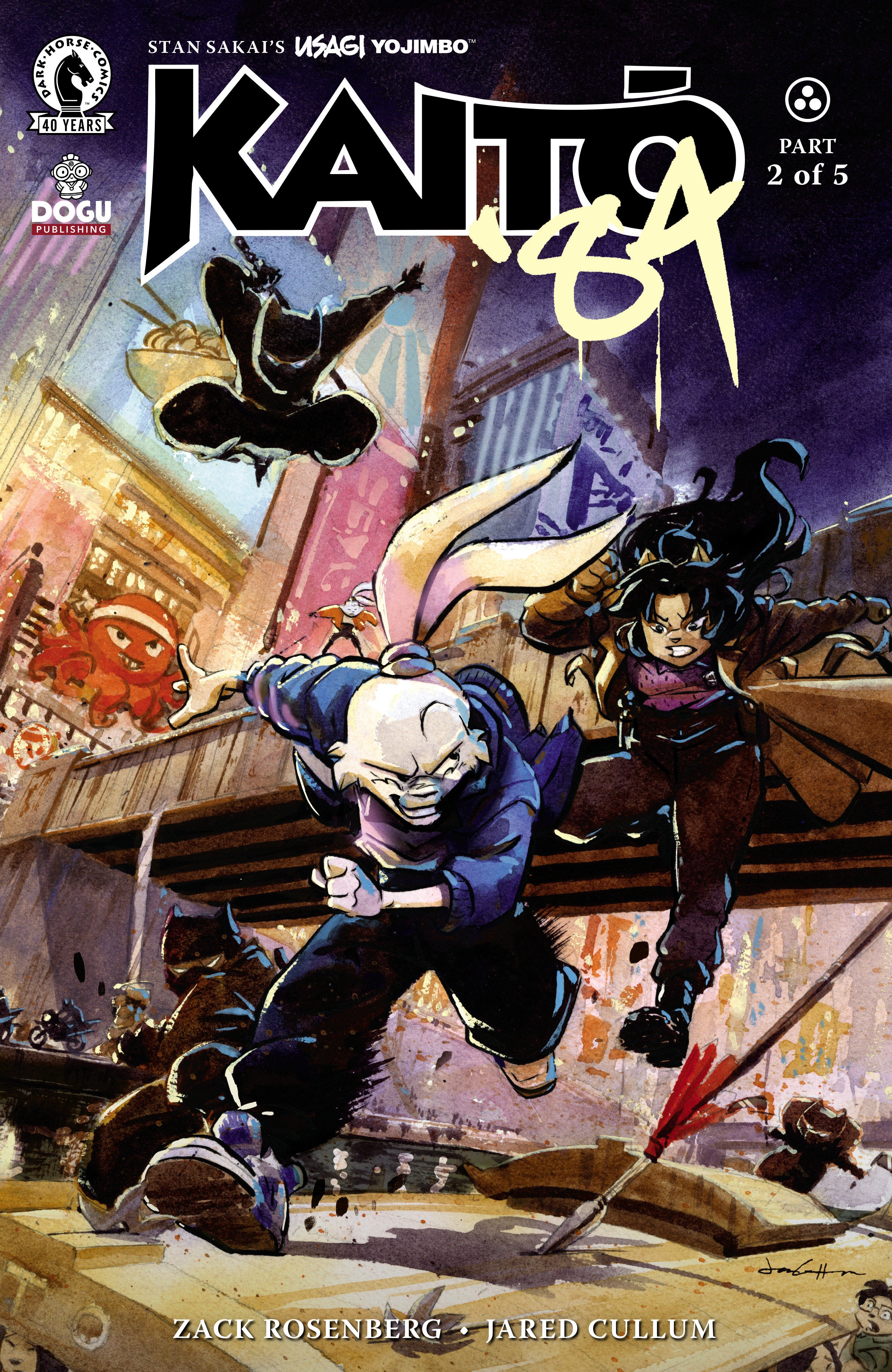 Usagi Yojimbo Kaito 84 #2 Cover A Cullum