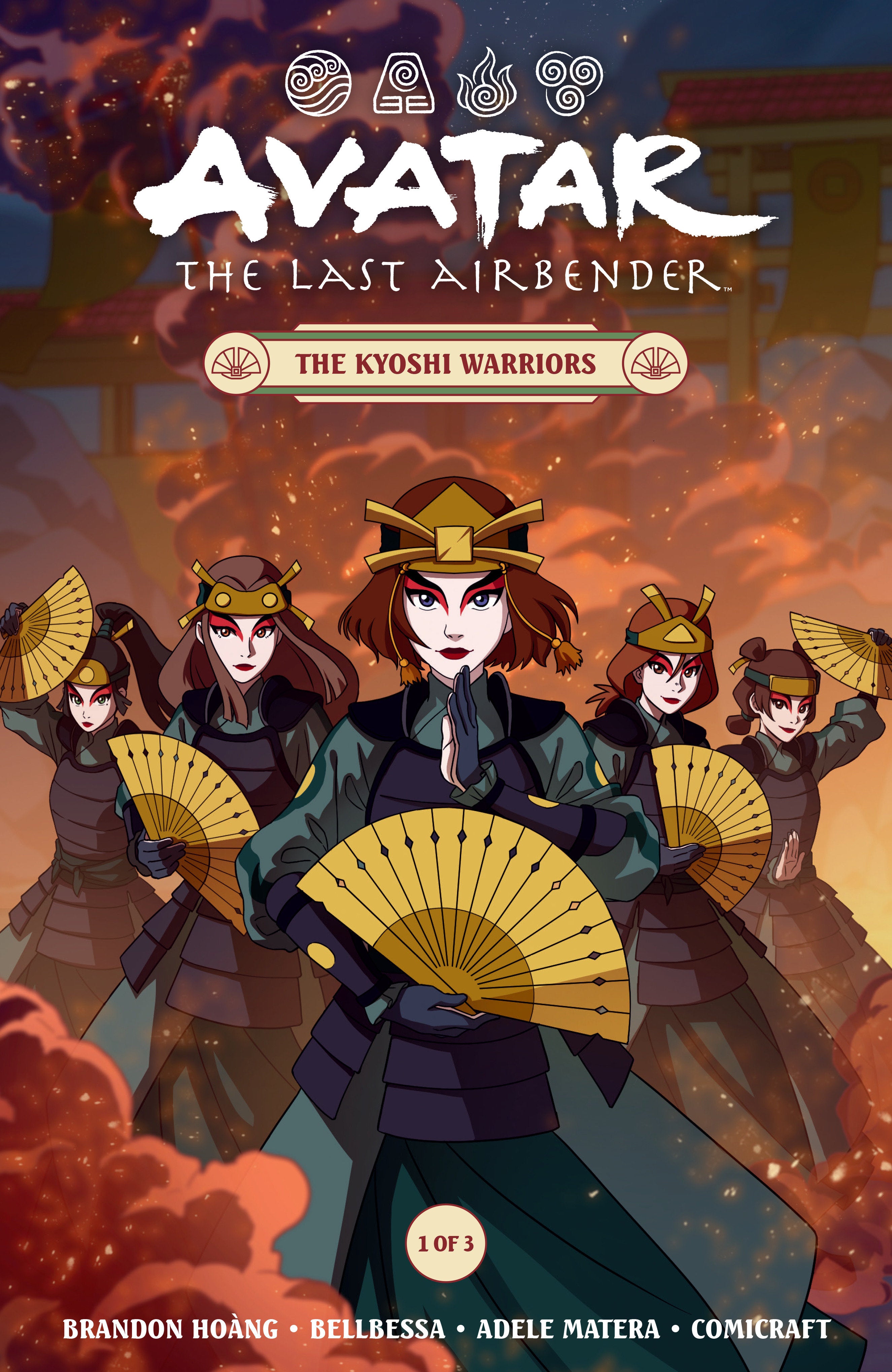 Avatar Last Airbender Kyoshi Warriors #1 Cover A Weires