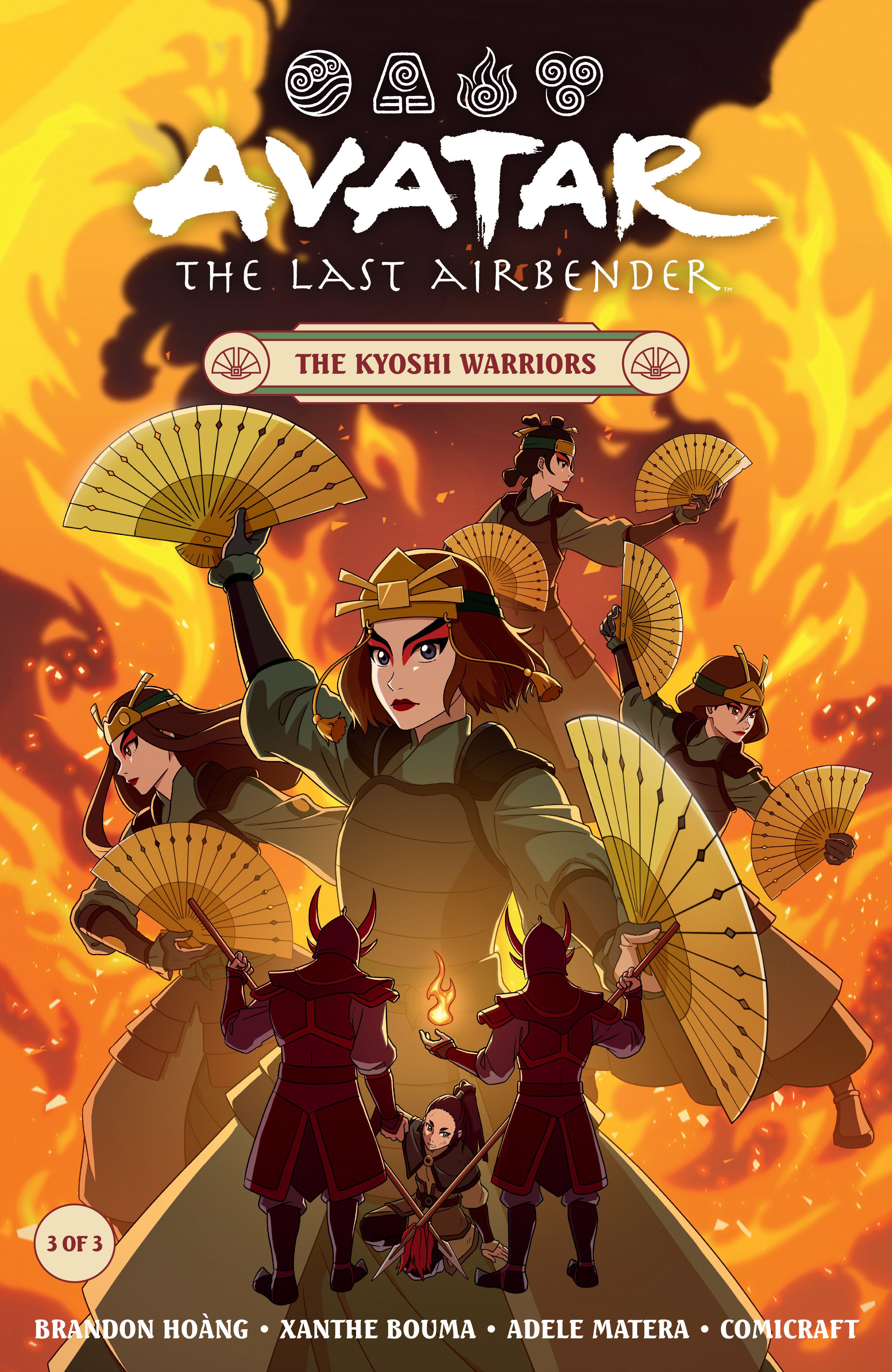 Avatar The Last Airbender Kyoshi Warriors #3 Cover A Danielle Weires