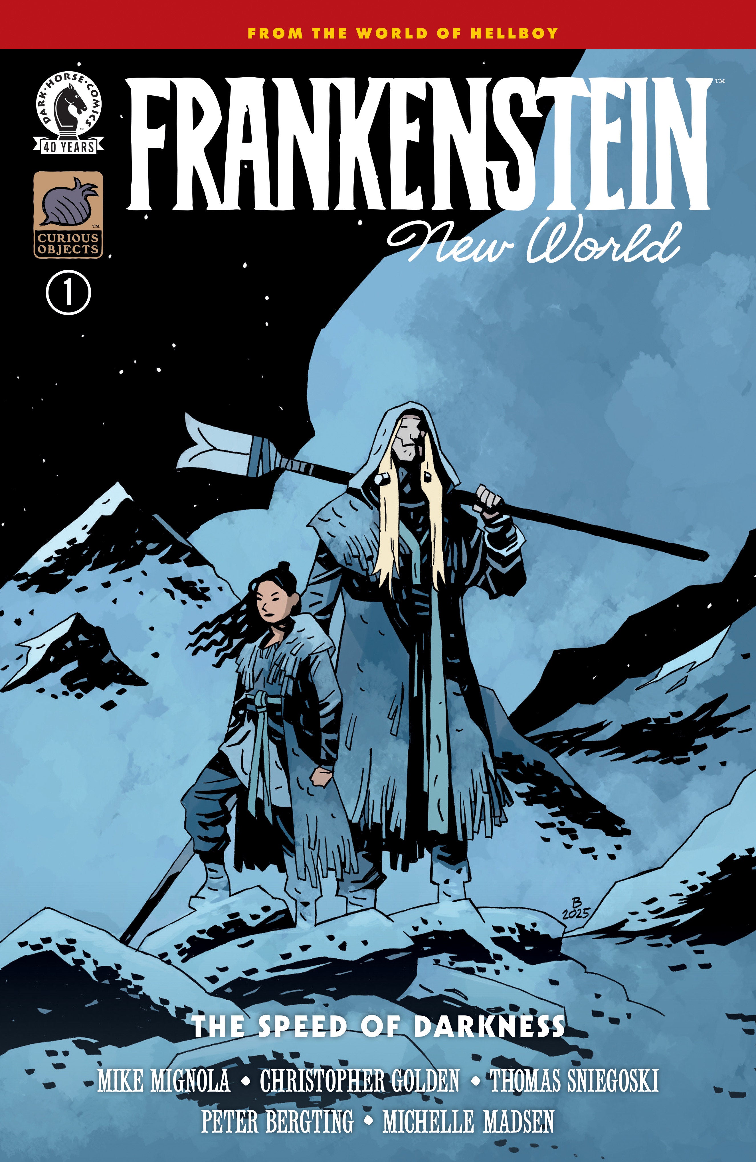 Frankenstein New World Speed Of Darkness #1 Cover A Bergting