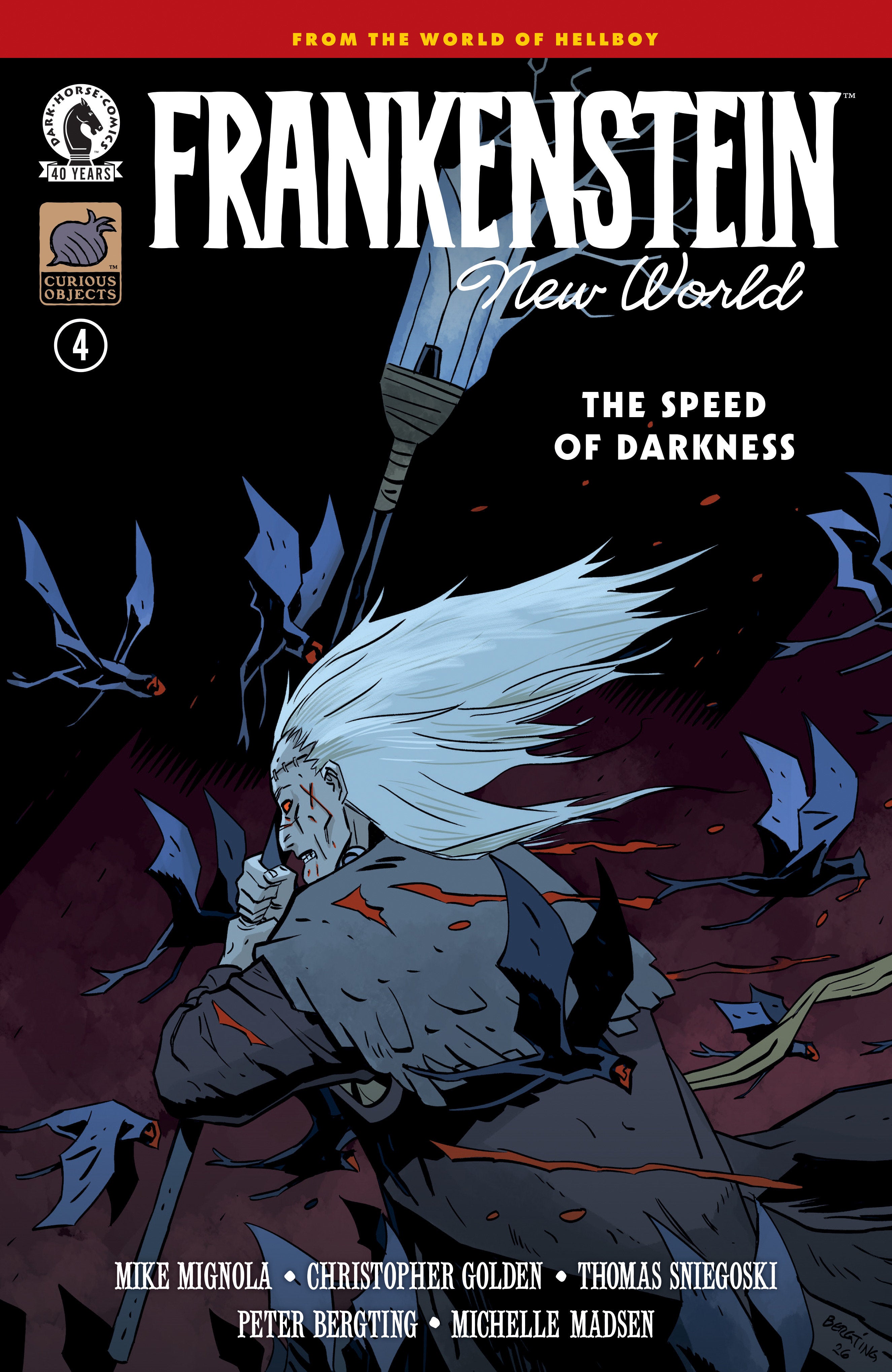 Frankenstein New World The Speed Of Darkness #4 Cover A Peter Bergting
