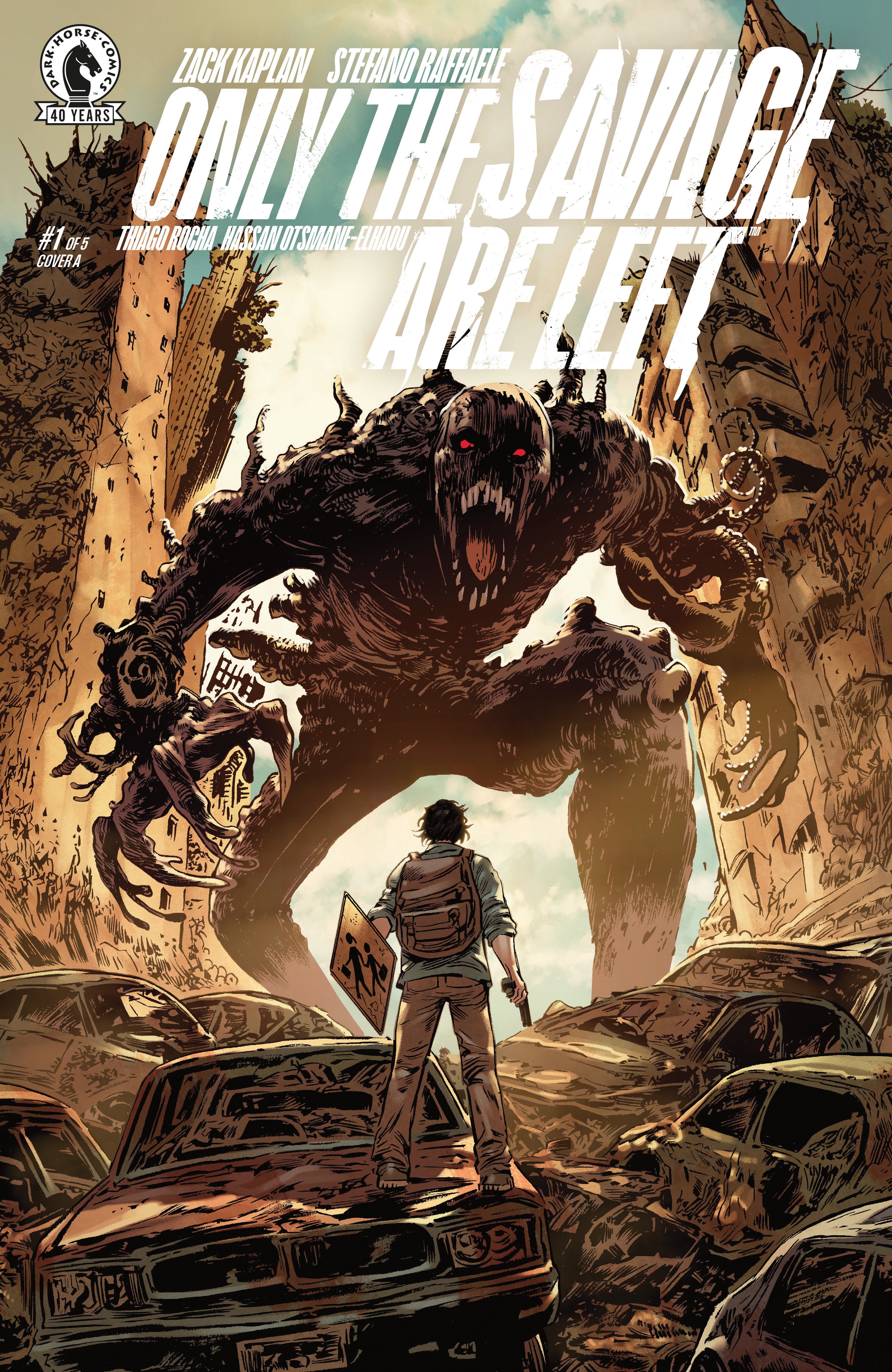 Only The Savage Are Left #1 Cover A Raffaele
