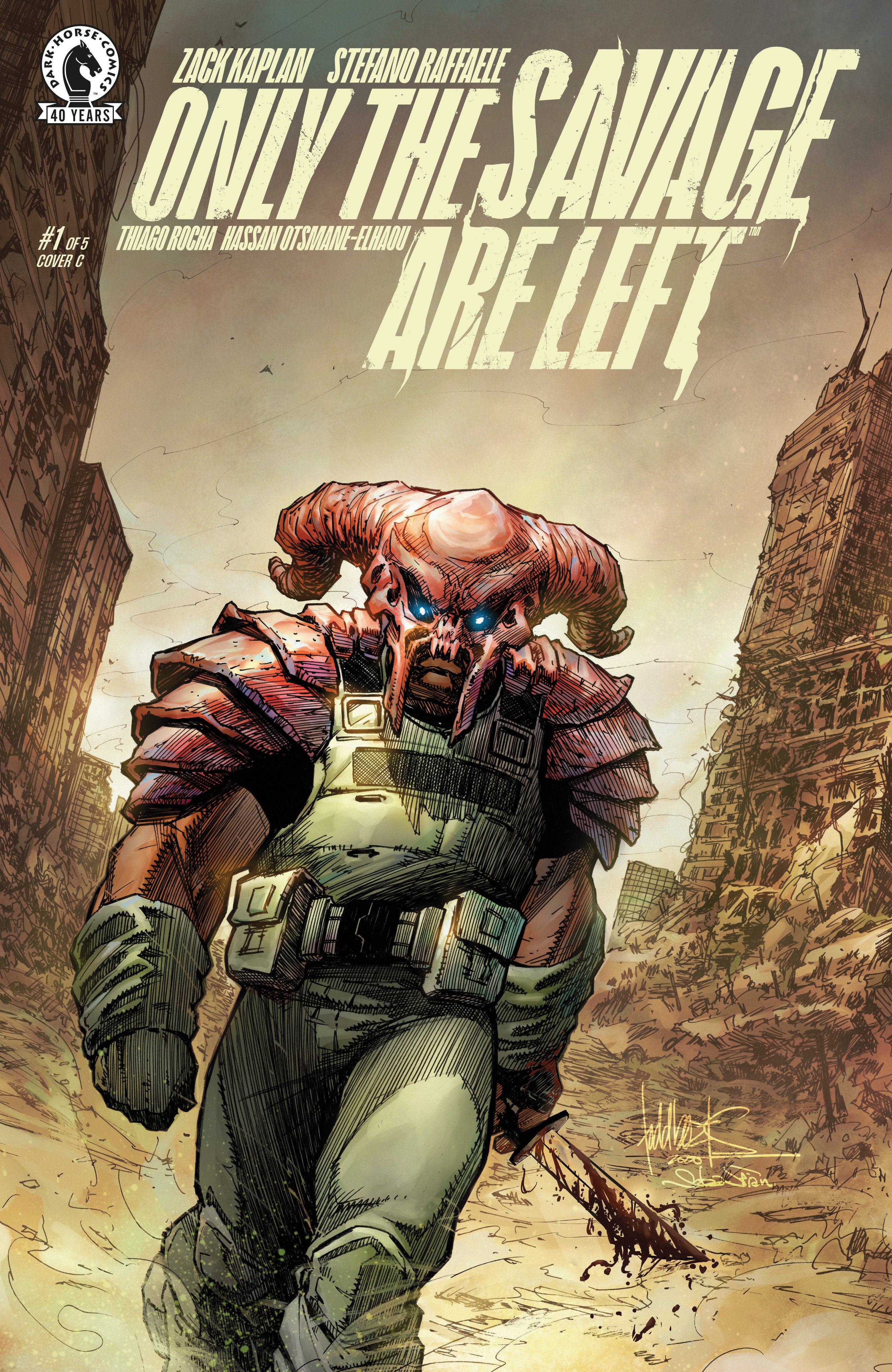 Only The Savage Are Left #1 Cover C Beats
