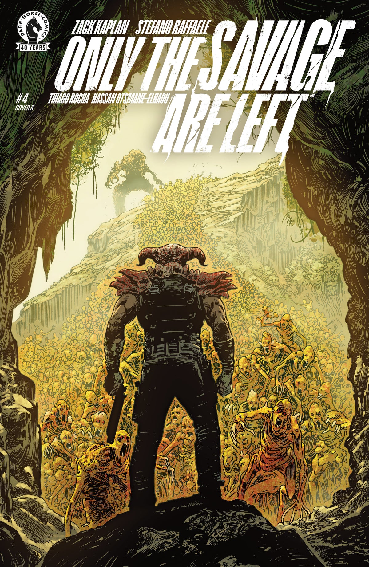 Only The Savage Are Left #4 Cover A Stefano Raffaele