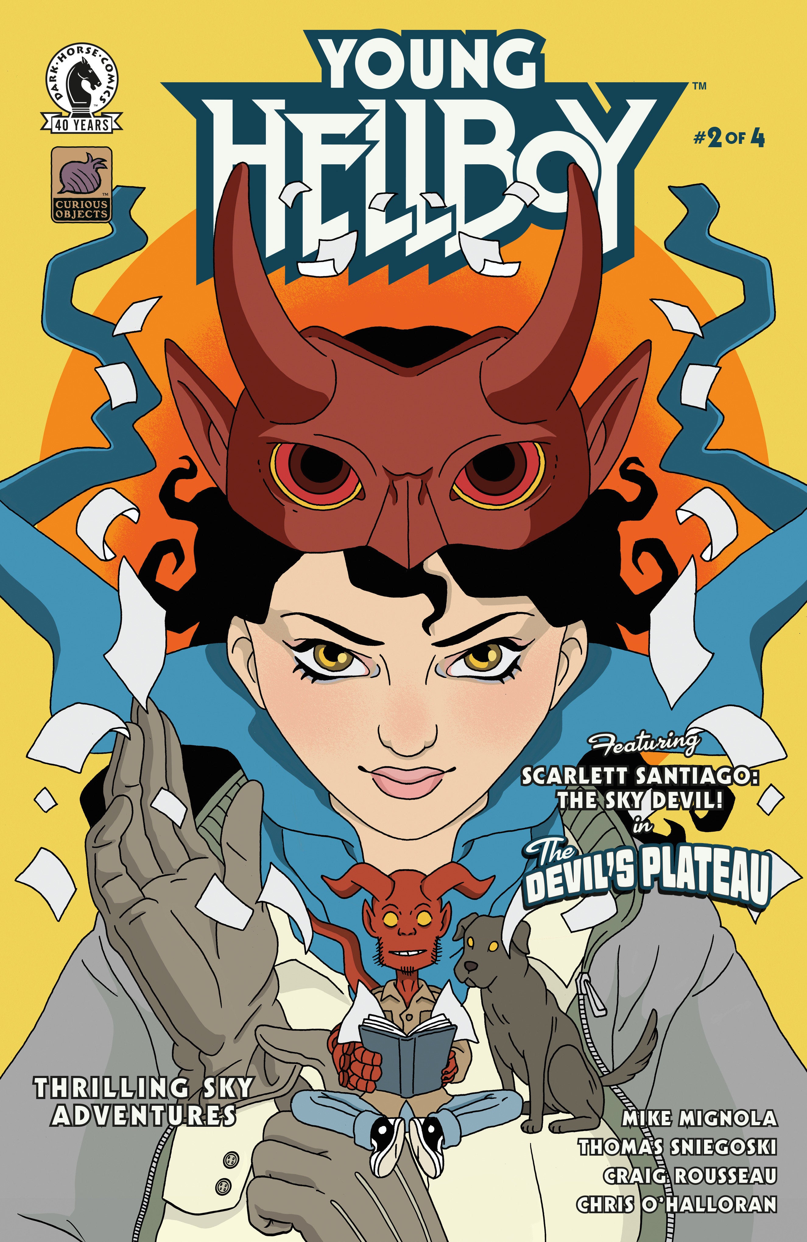 Young Hellboy Thrilling Sky Adventures #2 Cover B Alice Darrow