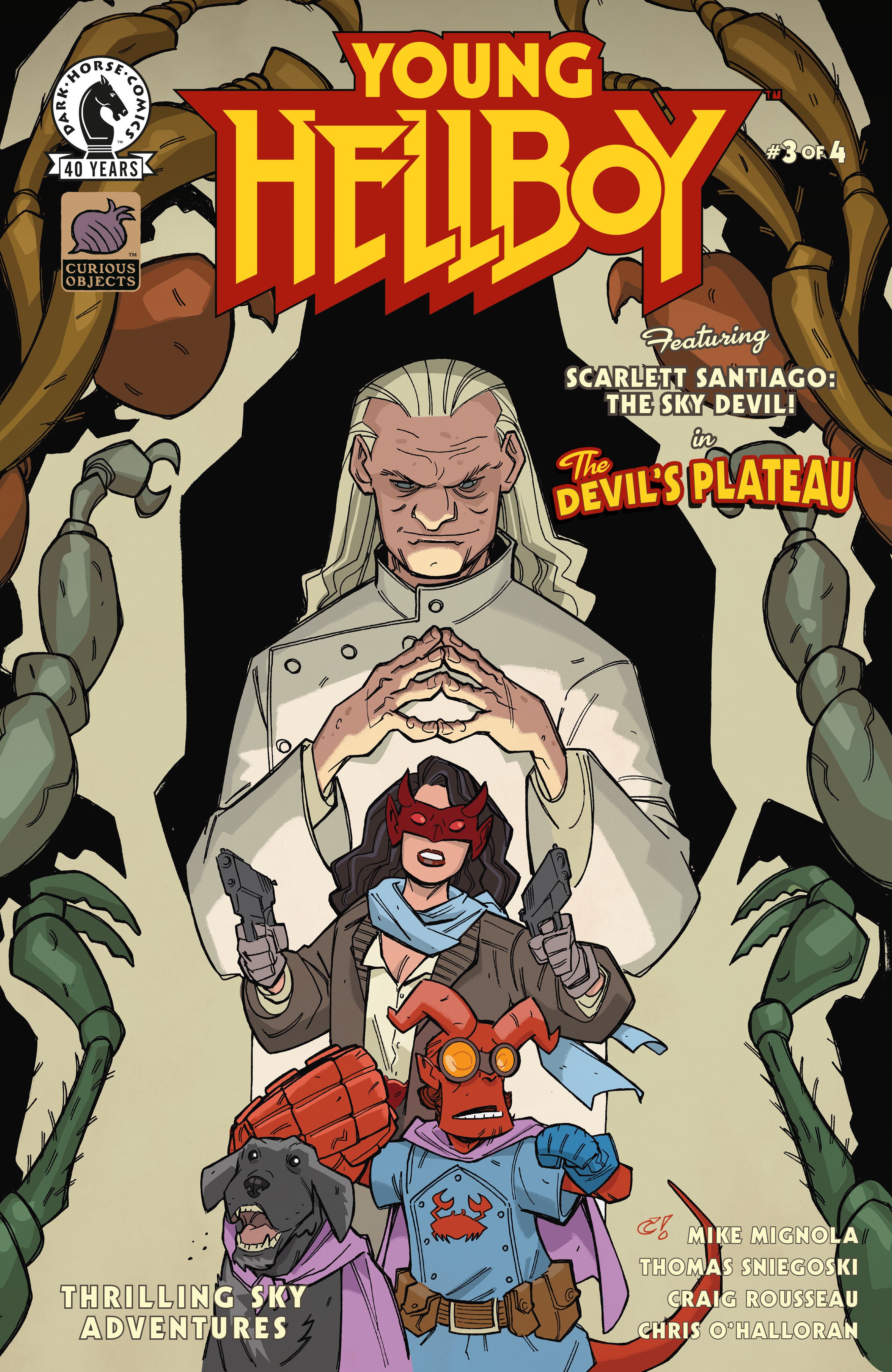 Young Hellboy Thrilling Sky Adventures #3 Cover A Craig Rousseau