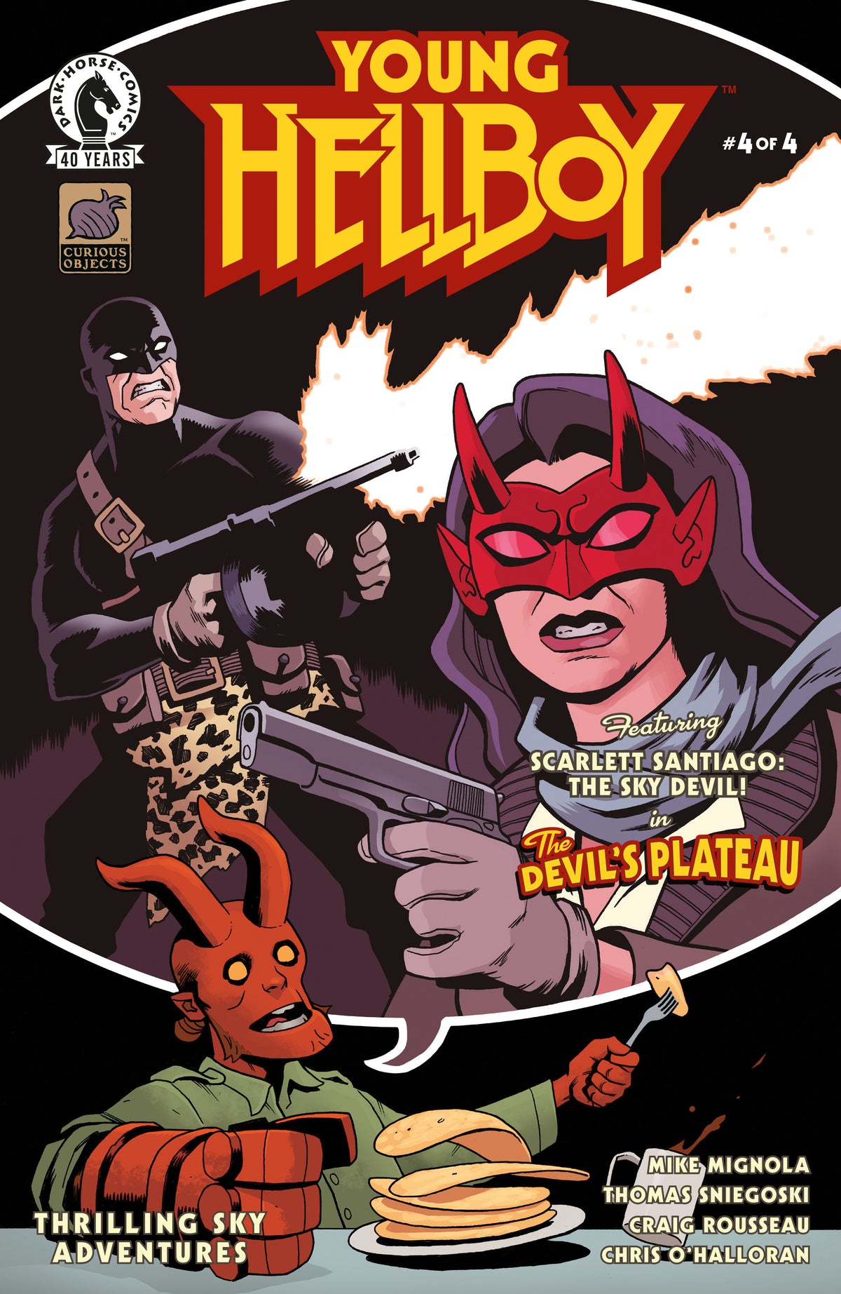 Young Hellboy Thrilling Sky Adventures #4 Cover B Ben Stenbeck