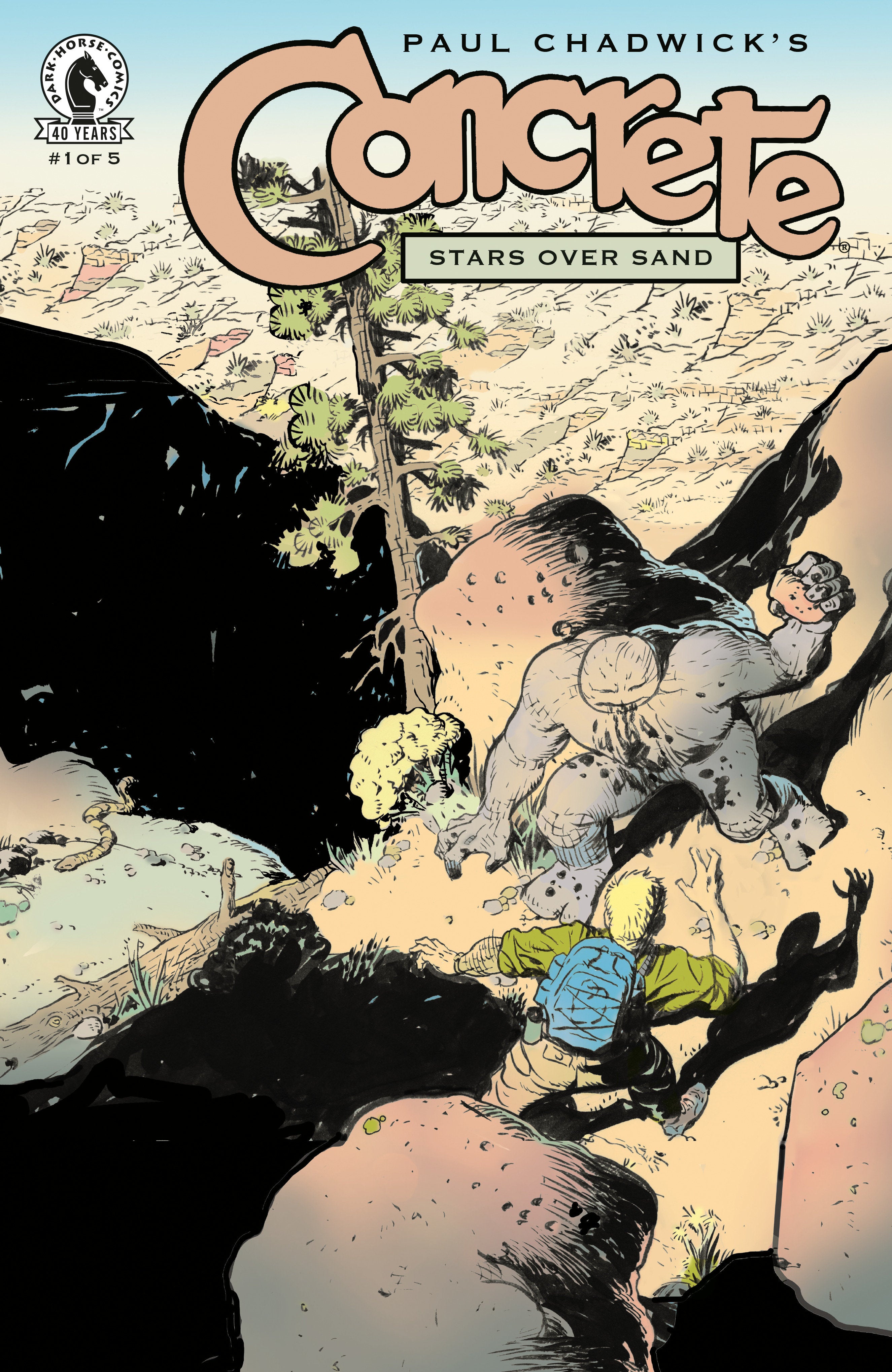 Concrete Stars Over Sand #1 Cover B Chadwick