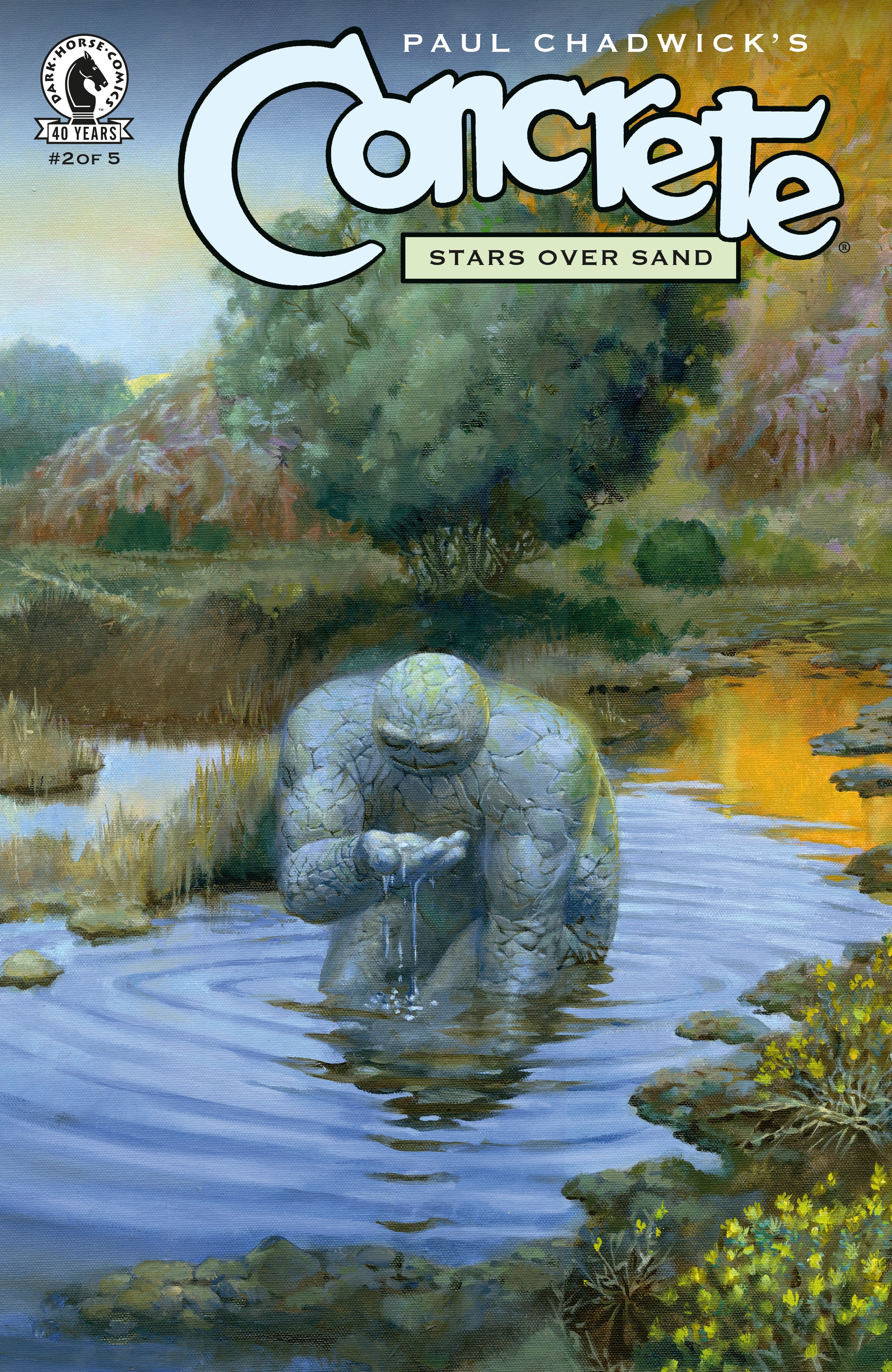Concrete Stars Over Sand #2 Cover A Paul Chadwick