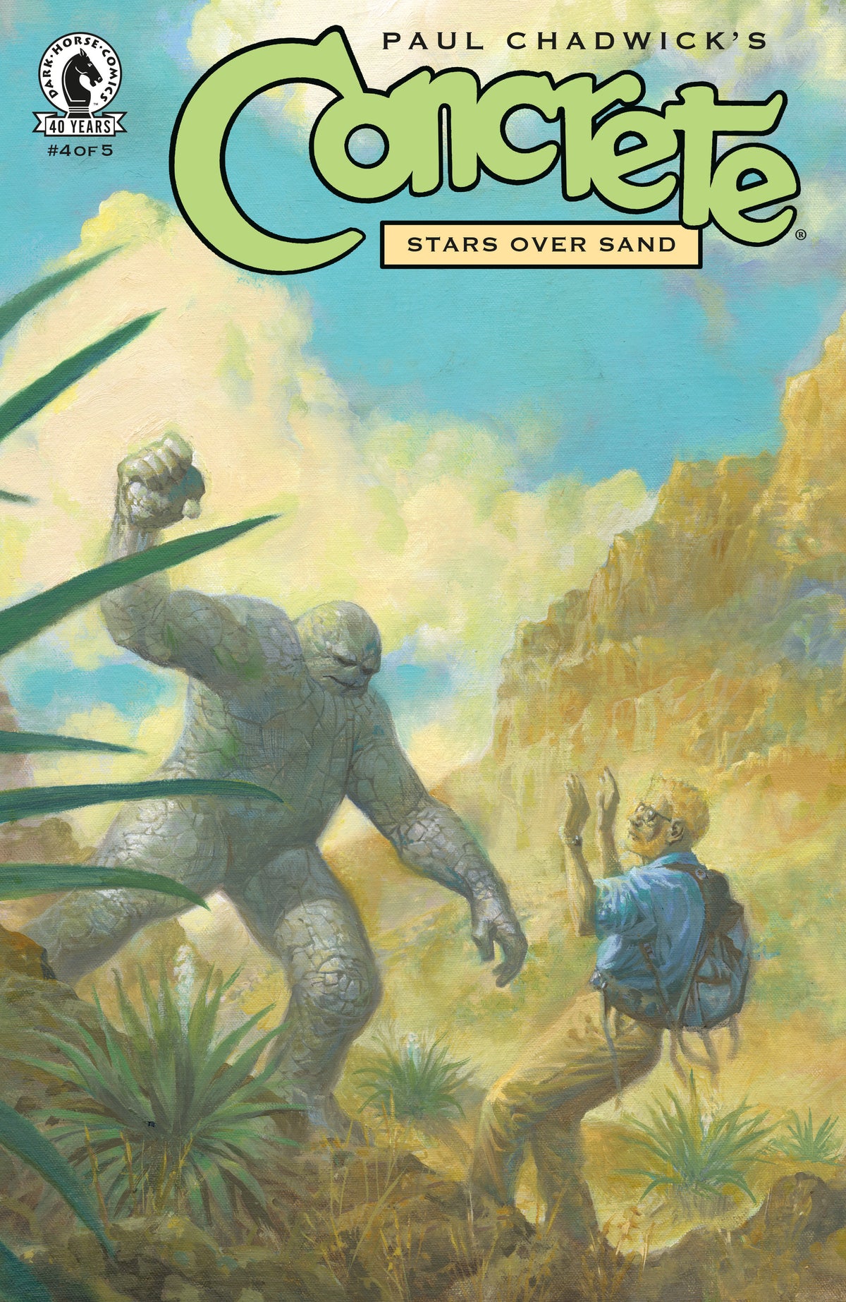 Concrete Stars Over Sand #4 Cover A Paul Chadwick