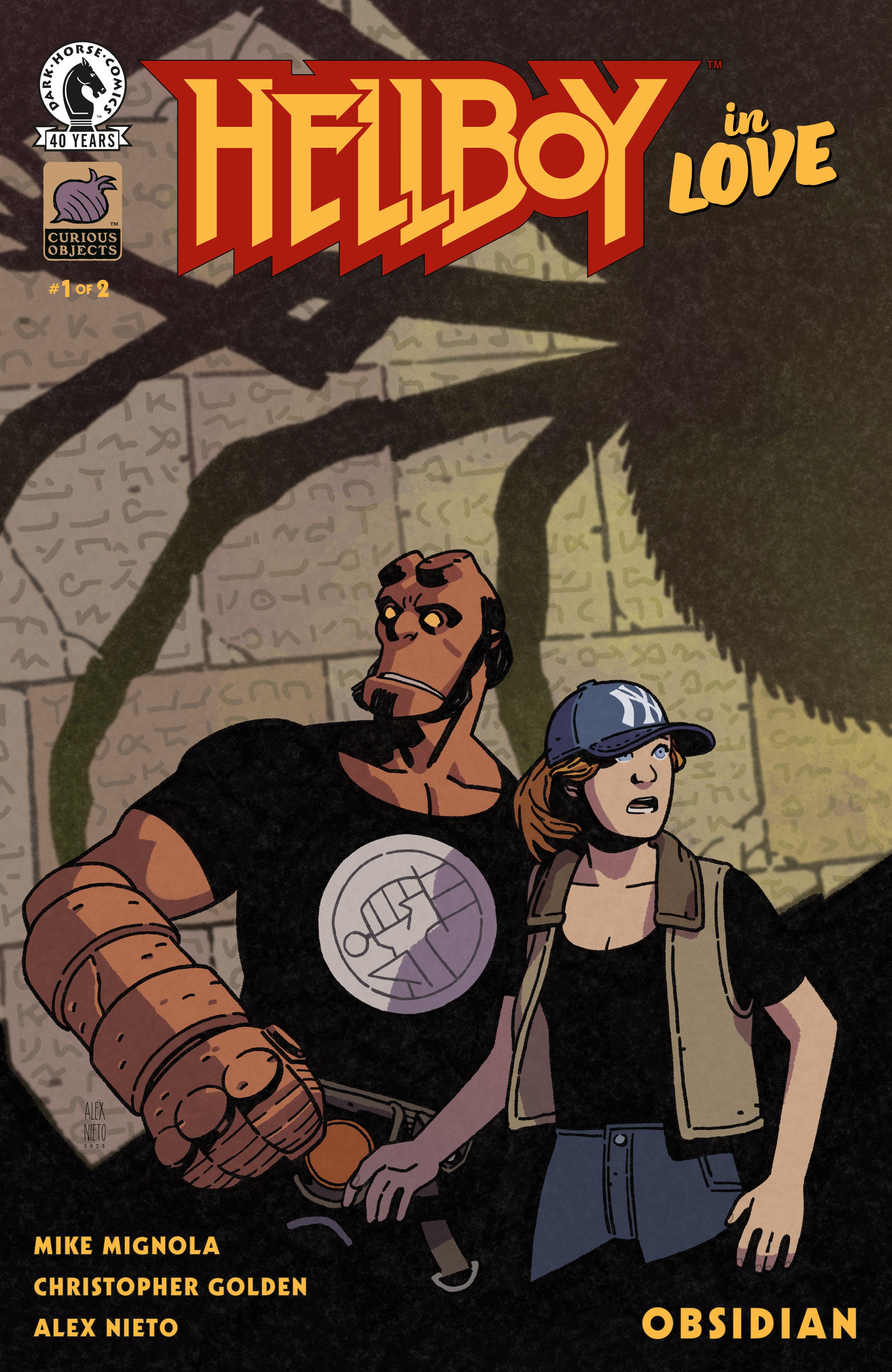 Hellboy In Love Obsidian #1 Cover A Nieto