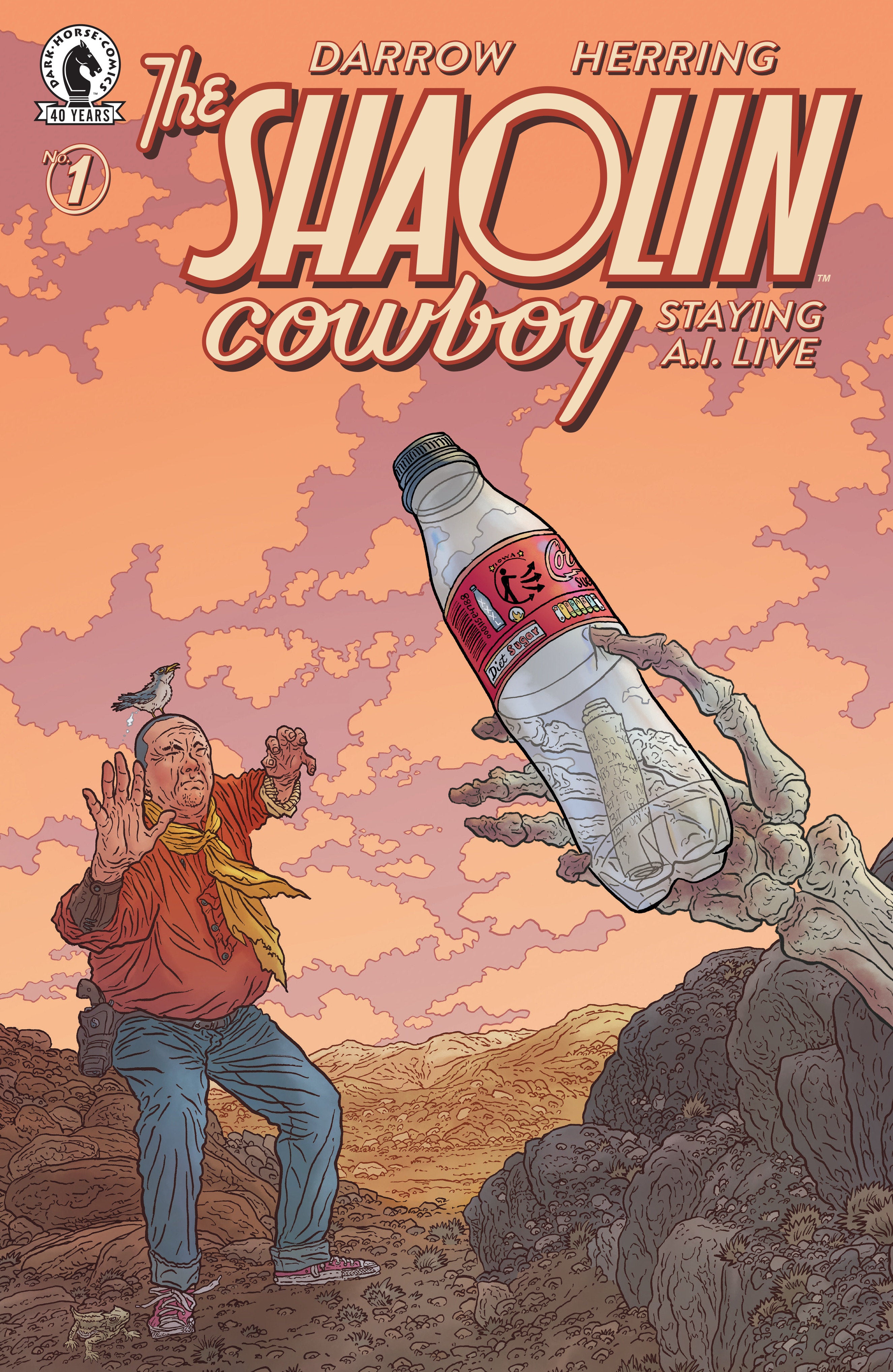 Shaolin Cowboy Staying A.I.Live #1 Cover A Geof Darrow