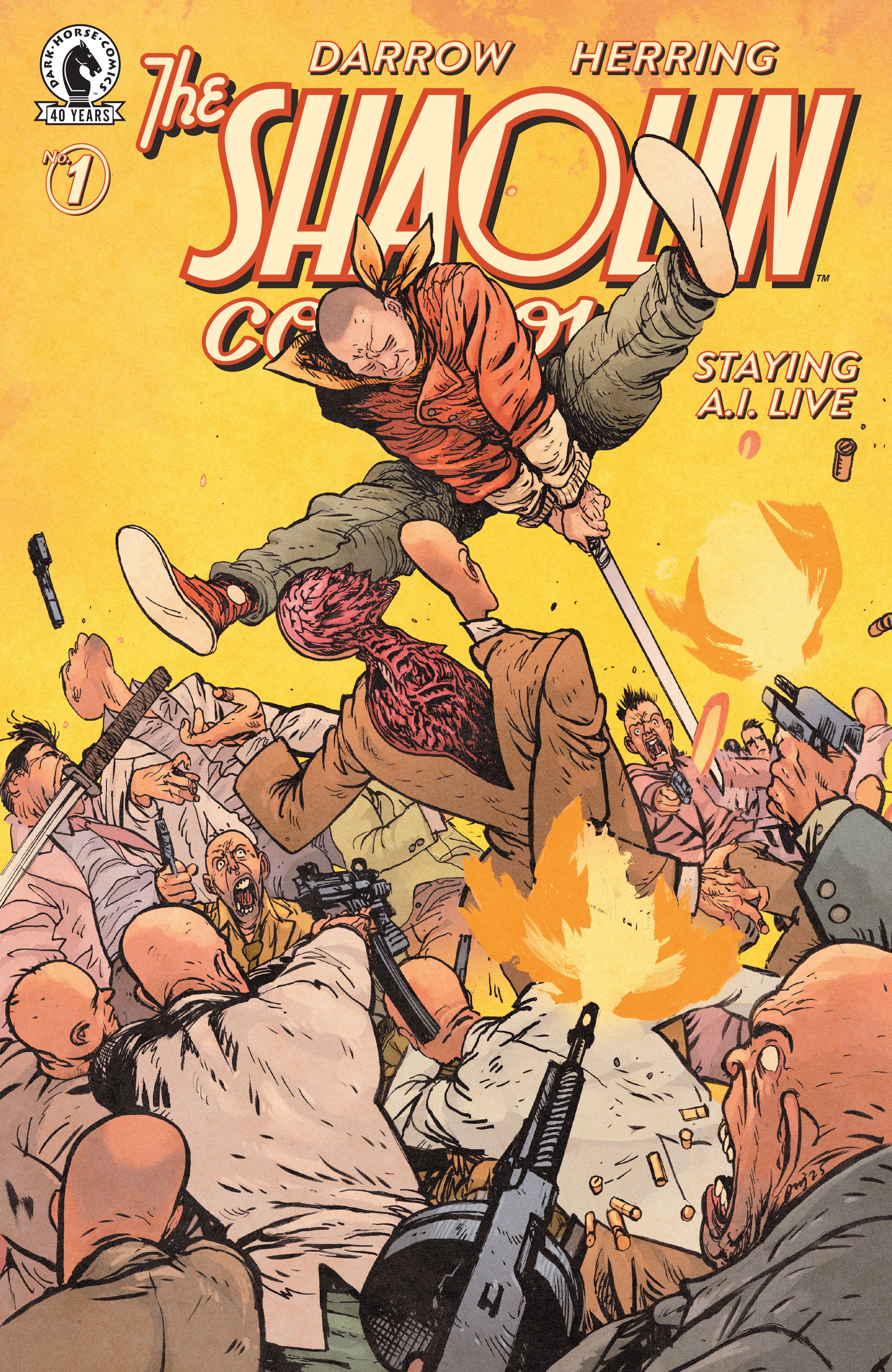 Shaolin Cowboy Staying A.I.Live #1 Cover D Daniel Warren Johnson 15 Copy Variant