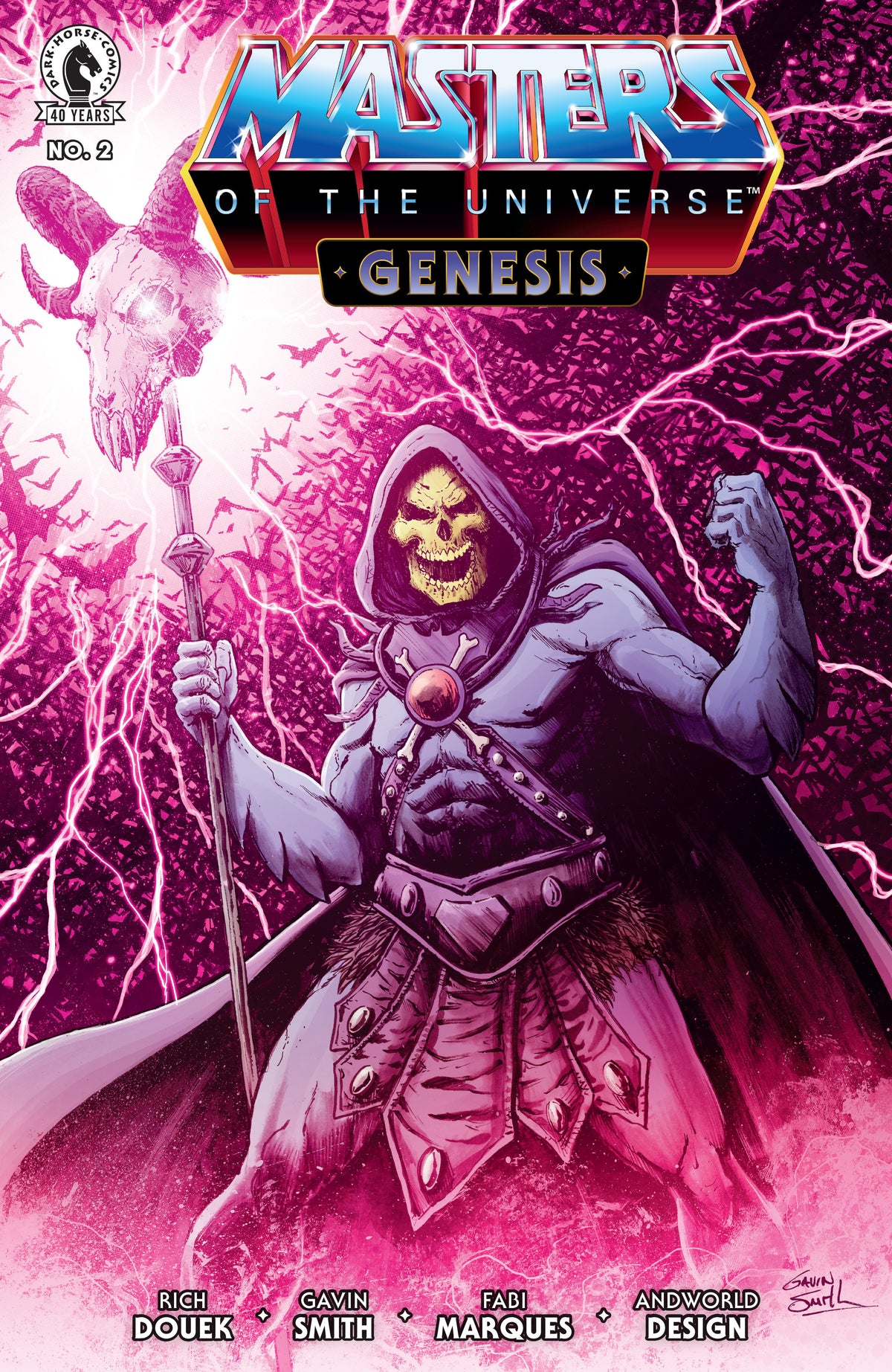 Masters Of The Universe Genesis #2 Cover B Gavin Smith