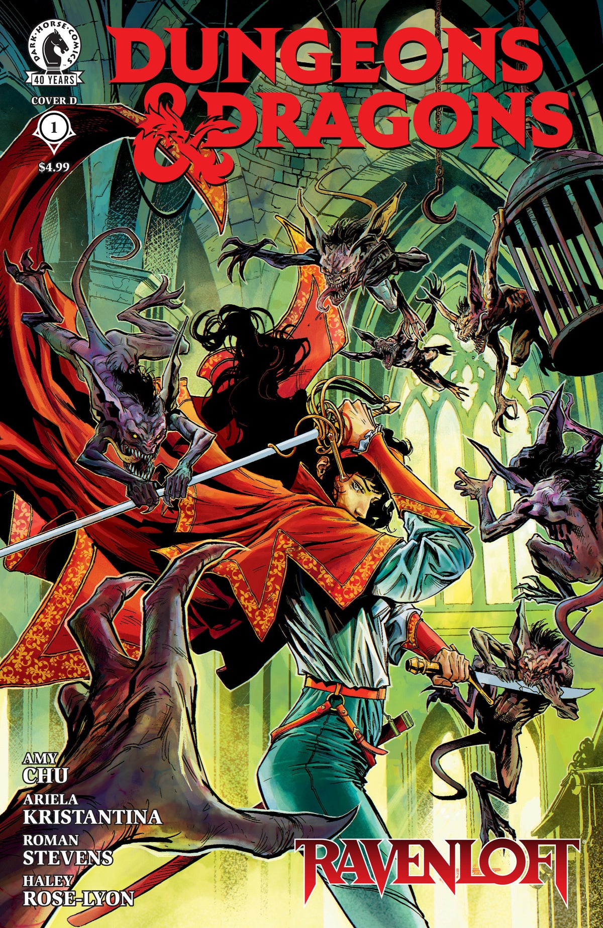 Dungeons & Dragons Ravenloft #1 Cover D Todor Hristov