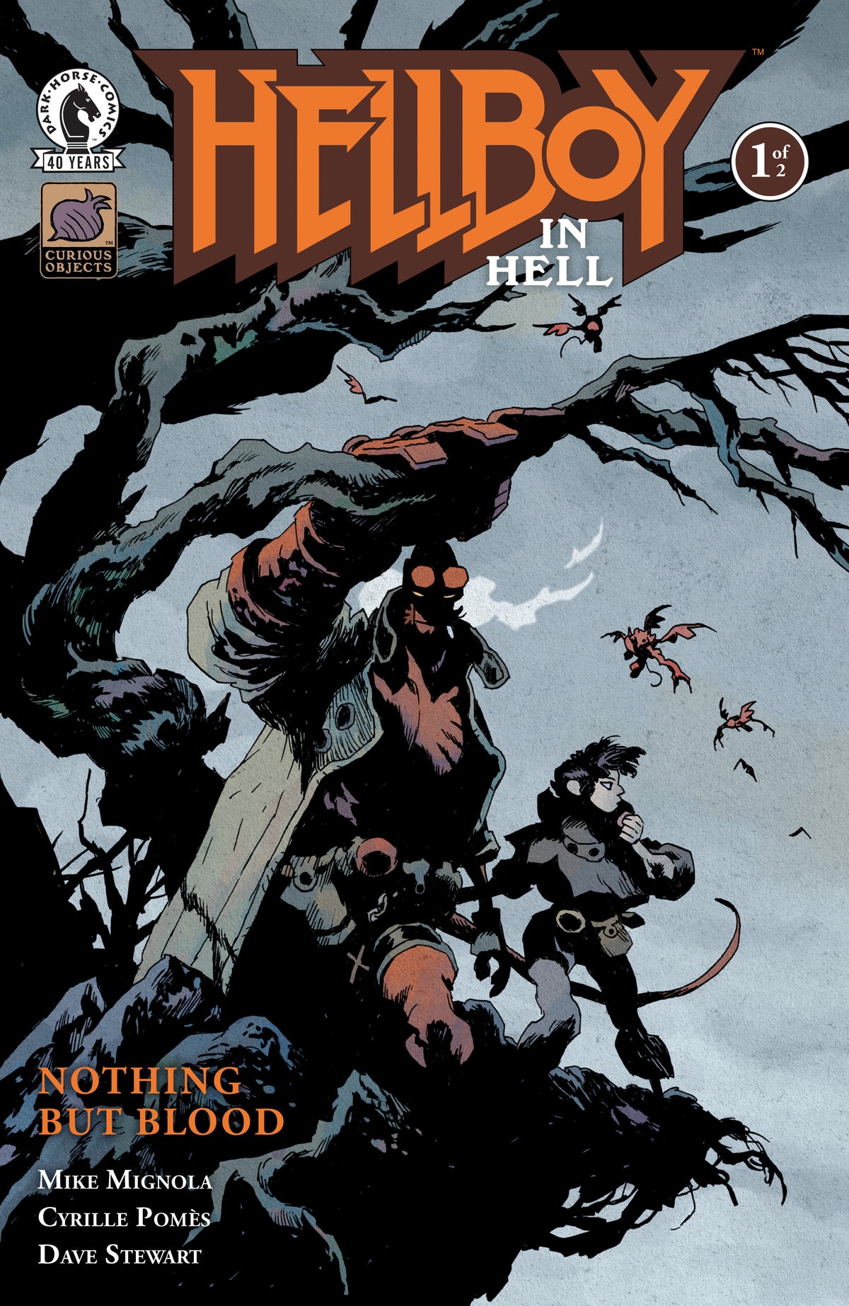 Hellboy In Hell Nothing But Blood #1 Cover A Cyrille Pomes