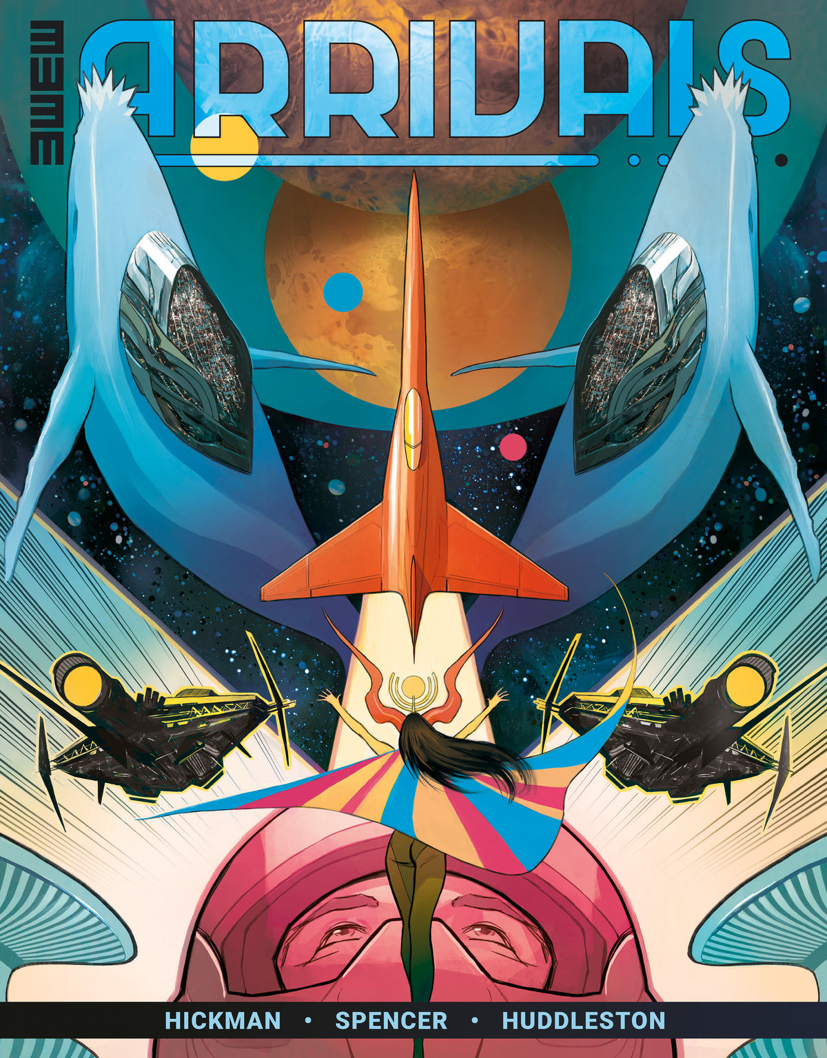 3W3M Arrivals #1 Cover A Mike Huddleston