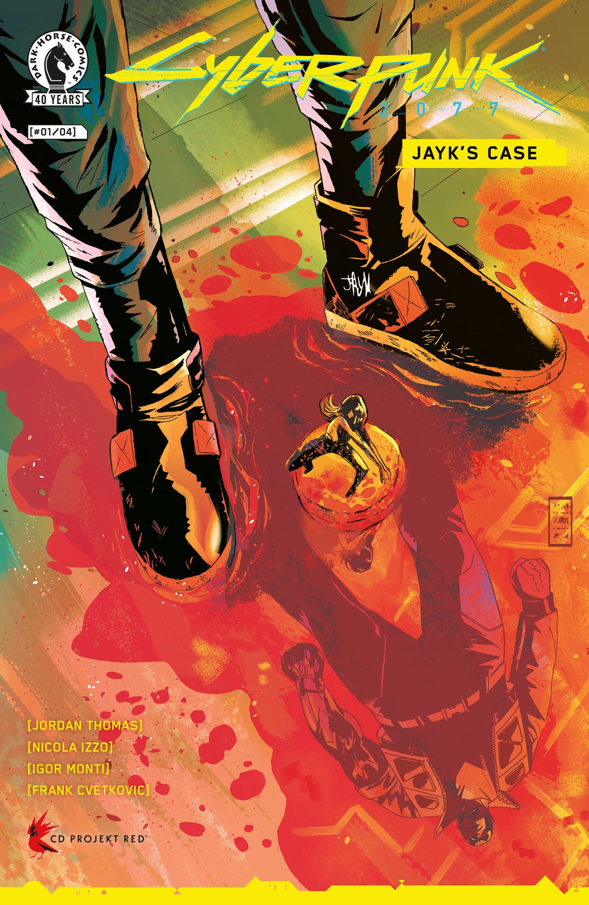 Cyberpunk 2077 Jayks Case #1 Cover A Nicola Izzo