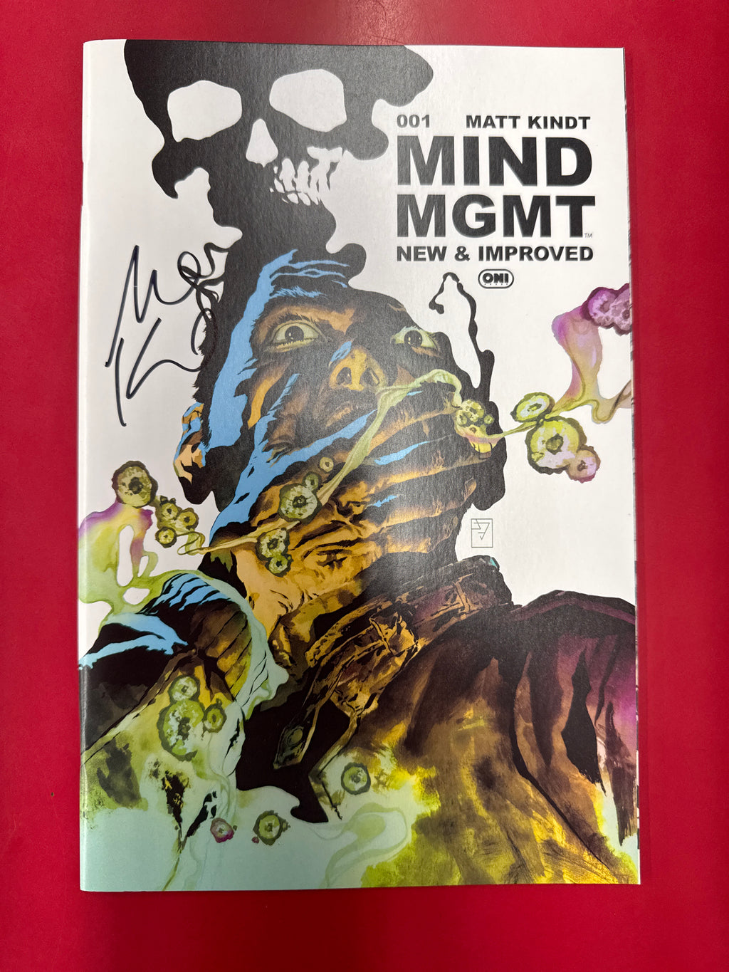 Mind Mgmt New & Improved #1 Cover B Jh Williams III Variant *SIGNED*