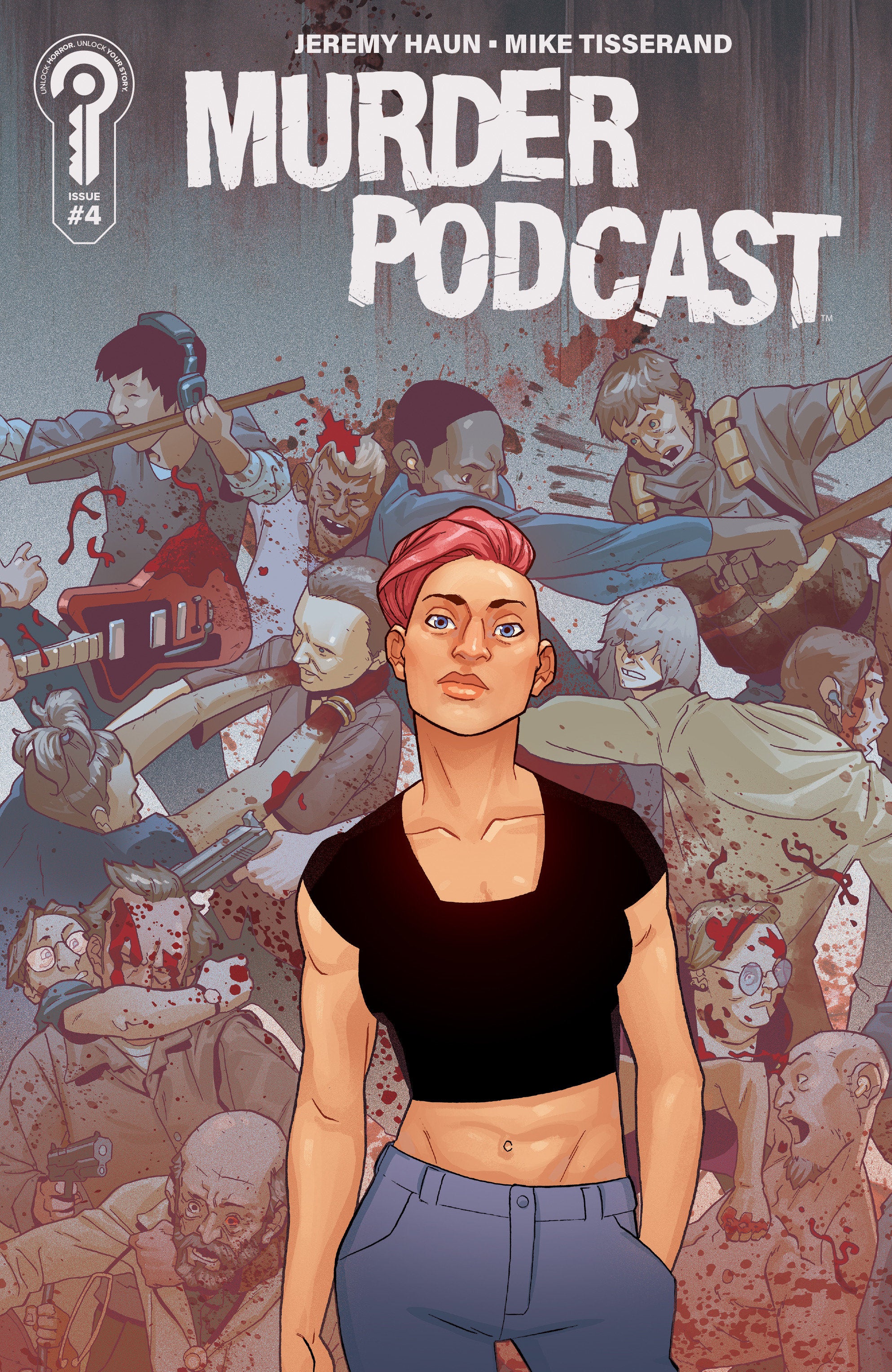 Murder Podcast #4 Cover B Tisserand